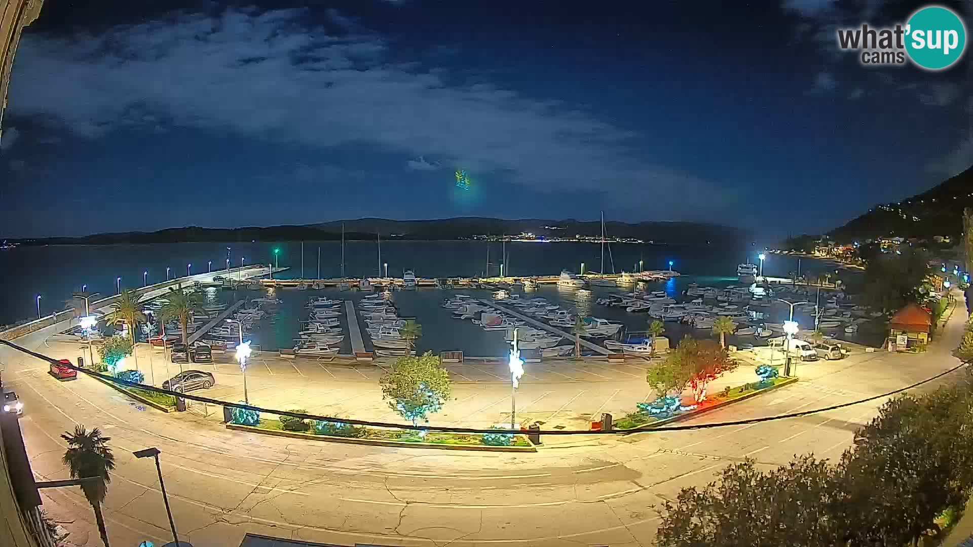 Webcam Orebić Riva – Ferry to Korčula Live