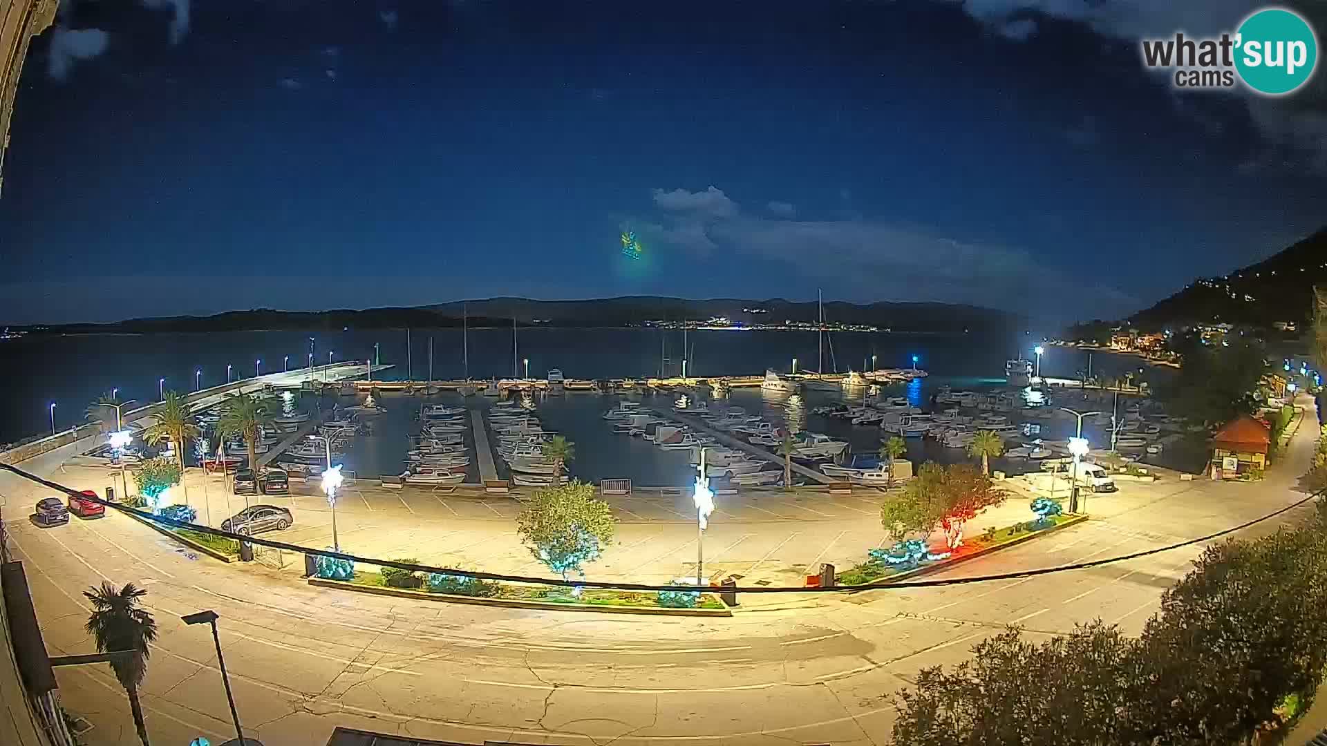 Webcam Orebić Riva – Ferry vers Korčula en direct