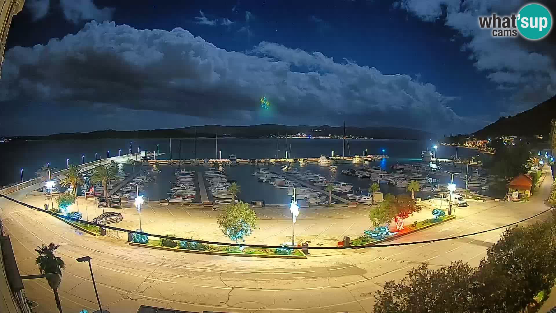 Webcam Orebić Riva – Ferry vers Korčula en direct