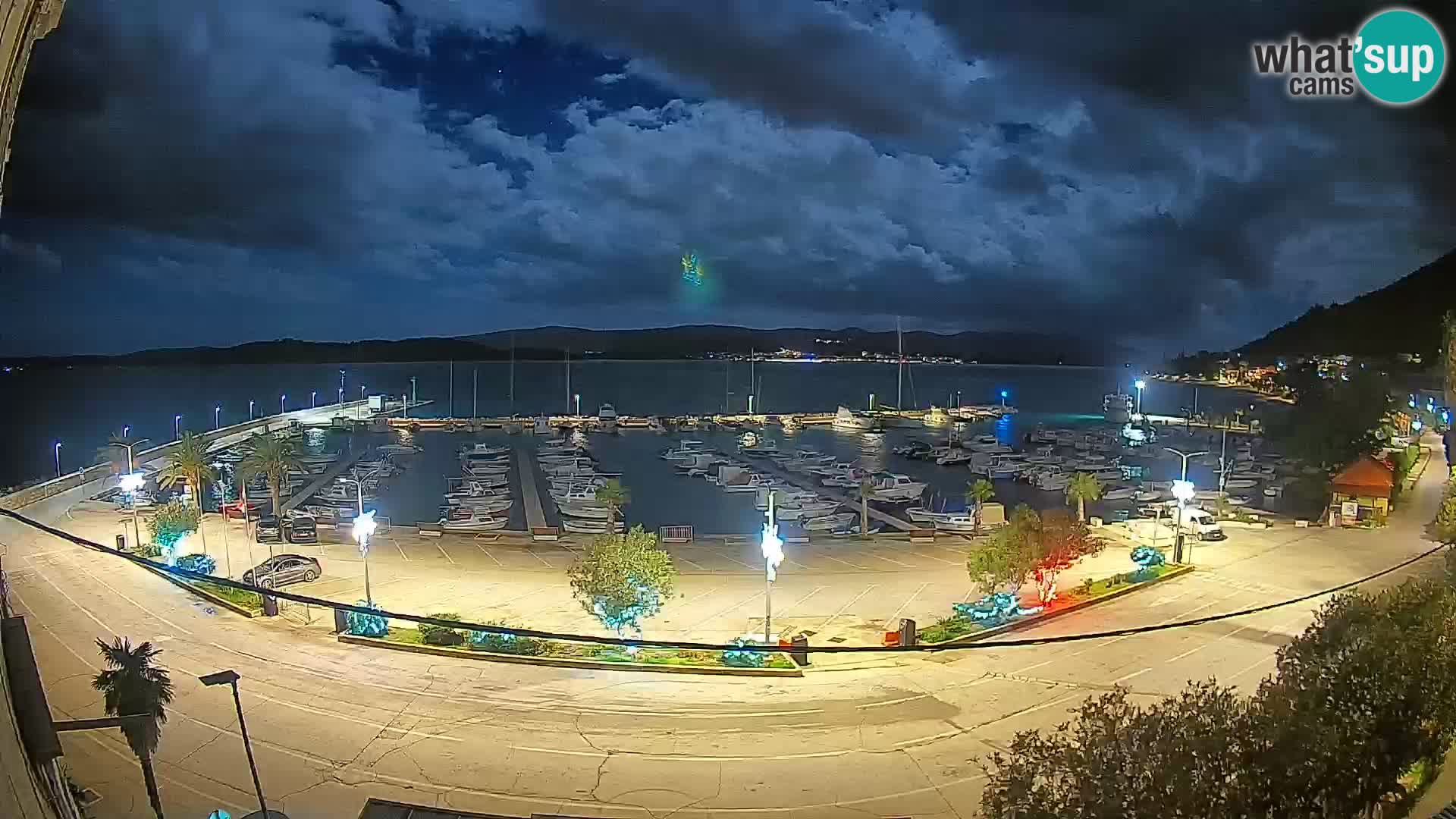 Webcam Orebić Uferpromenade – Fähre nach Korčula Live