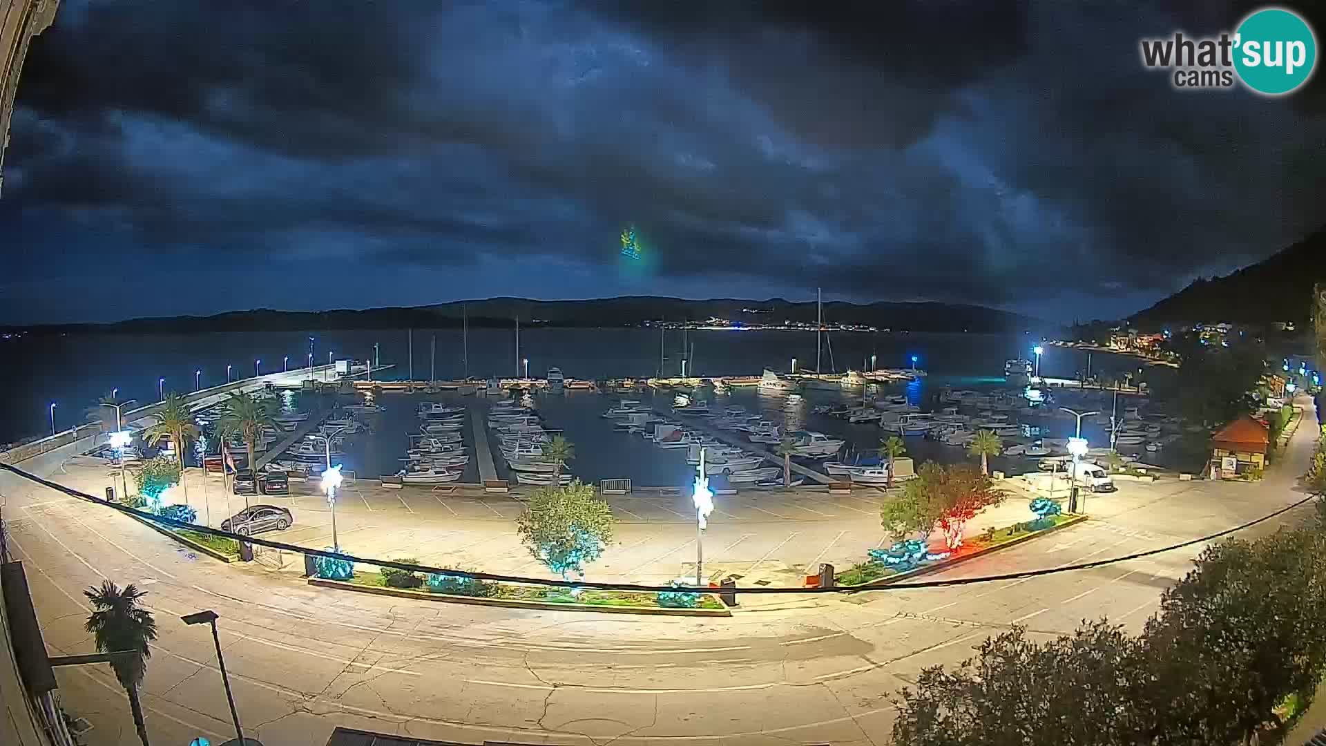 Webcam Orebić Riva – Ferry to Korčula Live