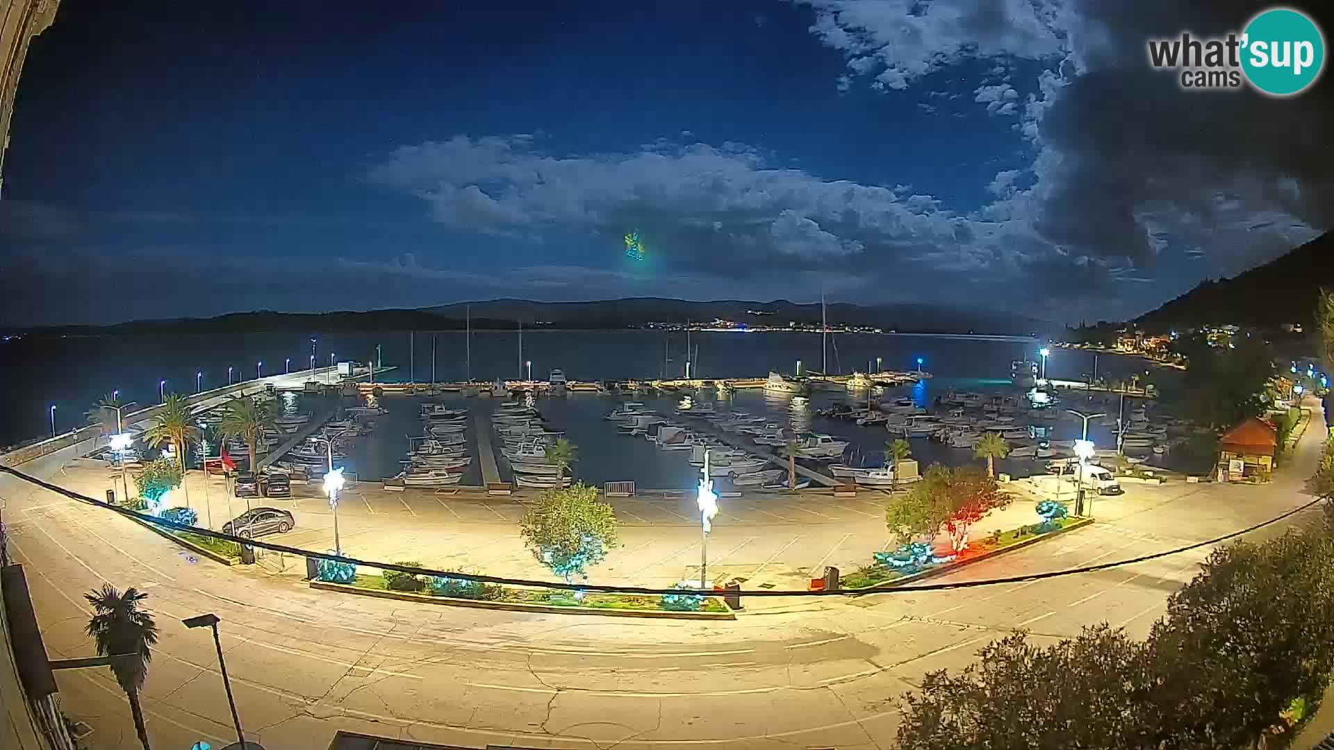 Webcam Orebić Uferpromenade – Fähre nach Korčula Live