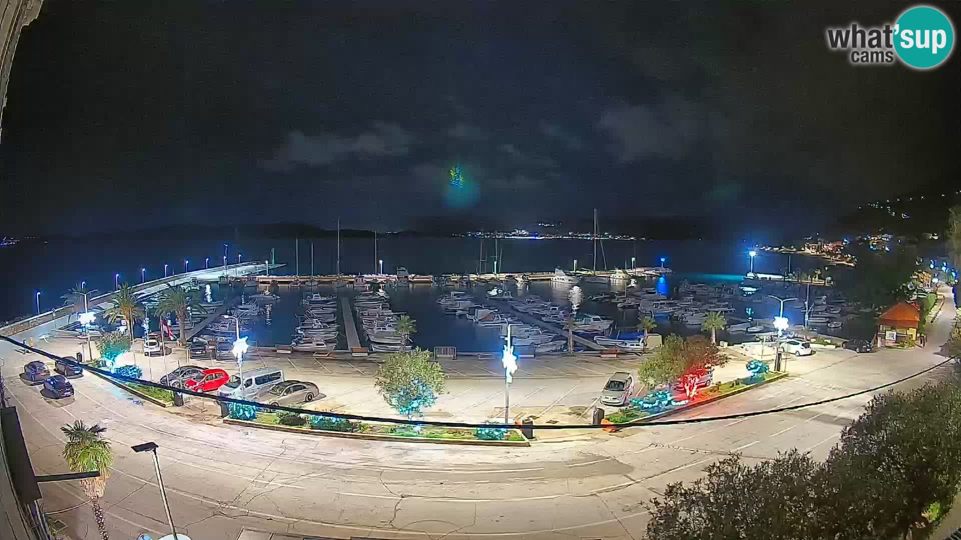 Spletna kamera Orebić Riva – Trajekt za Korčulo v živo