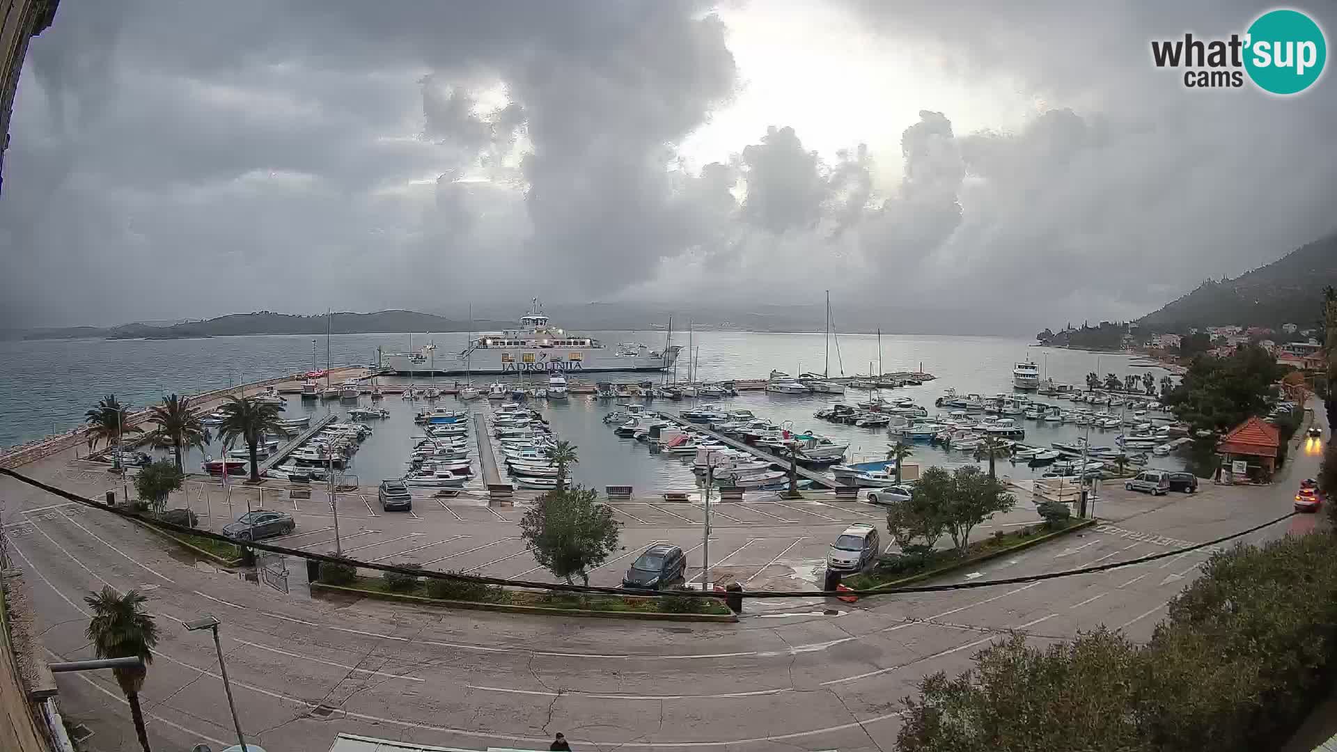 Webcam Sabbioncello Riva – Traghetto per Curzola in diretta