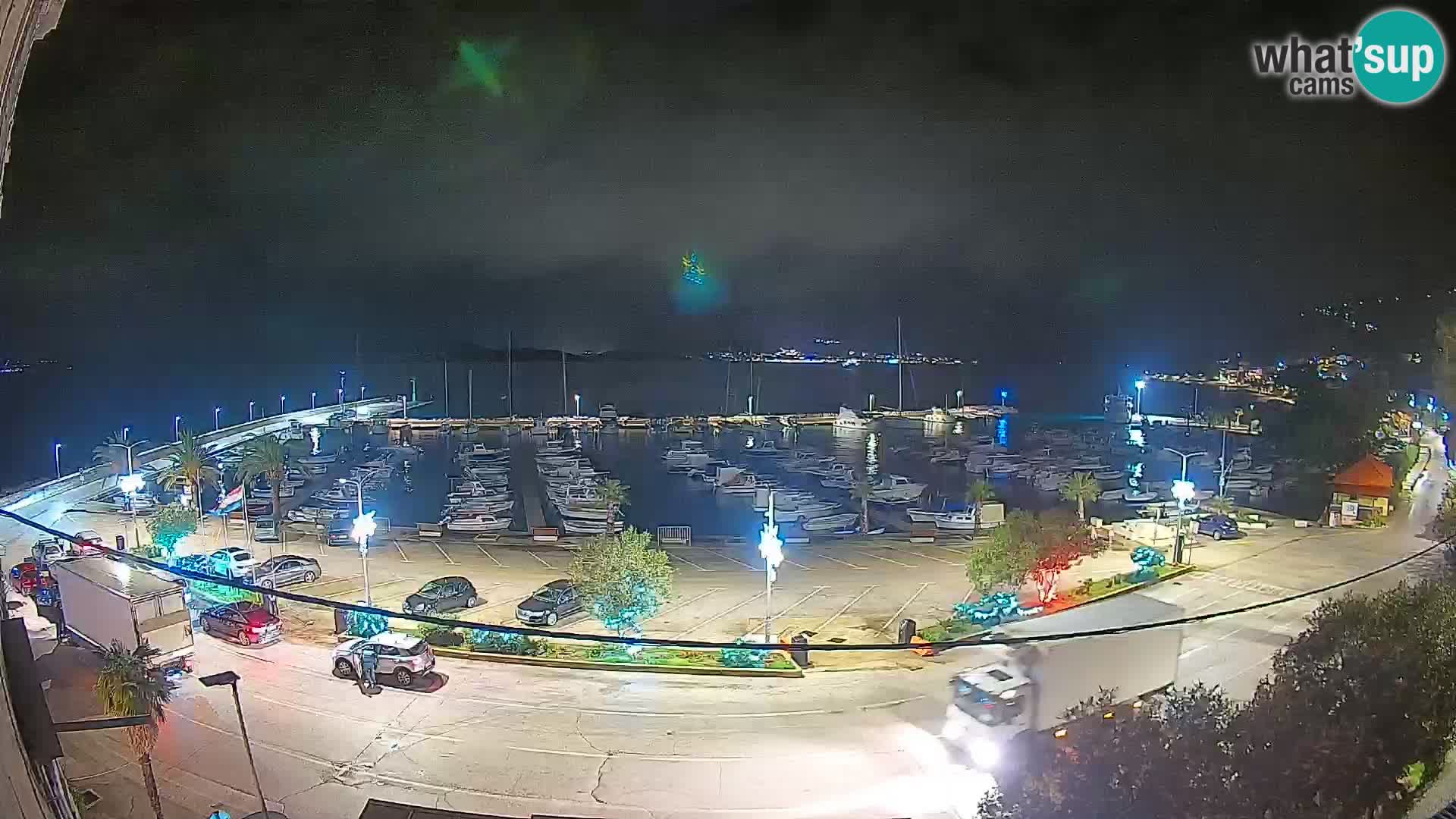 Webcam Orebić Riva – Ferry a Korčula en vivo