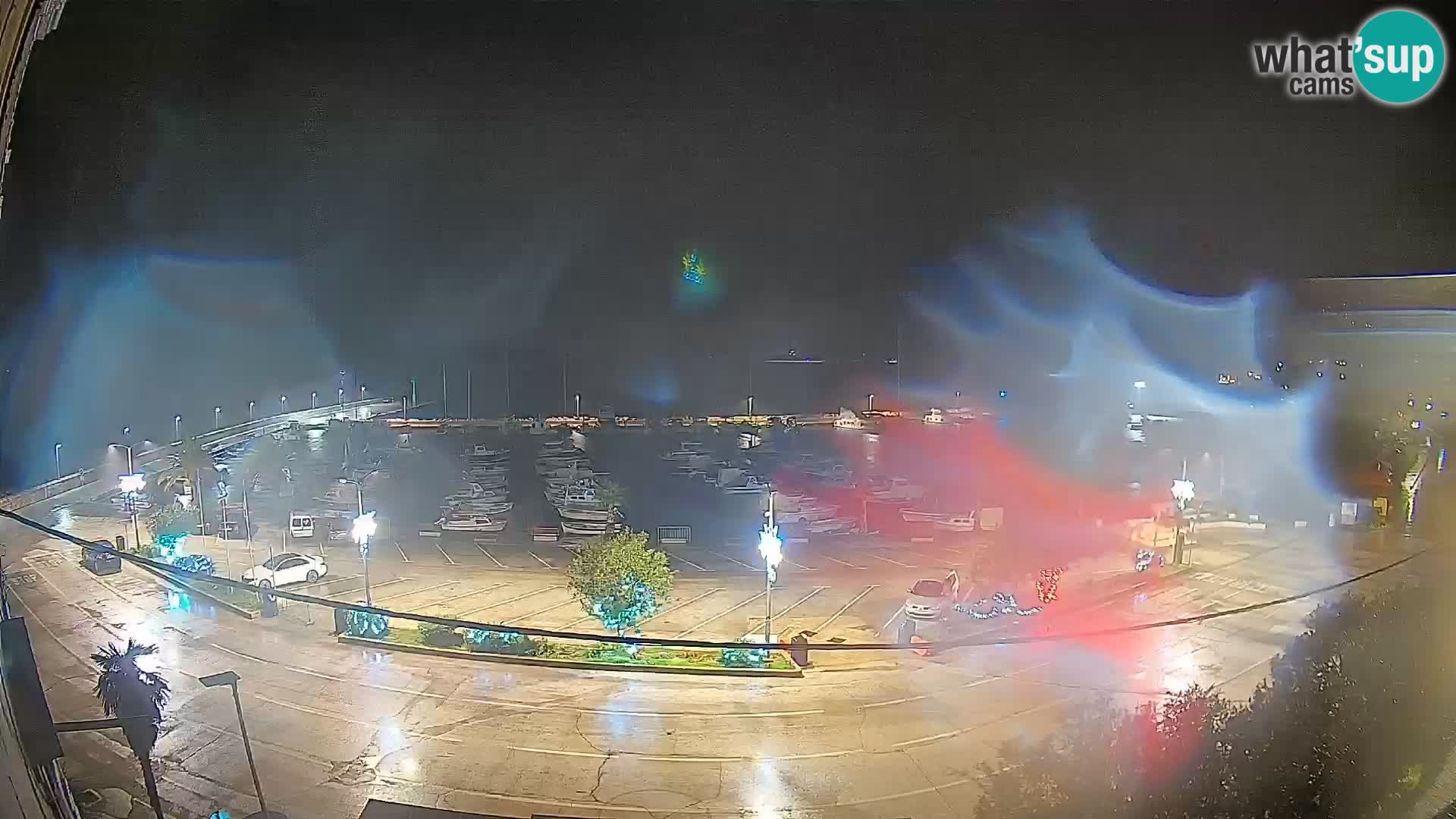 Spletna kamera Orebić Riva – Trajekt za Korčulo v živo