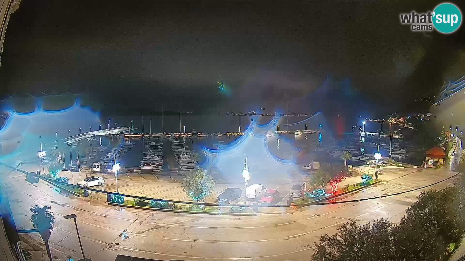 Spletna kamera Orebić Riva – Trajekt za Korčulo v živo