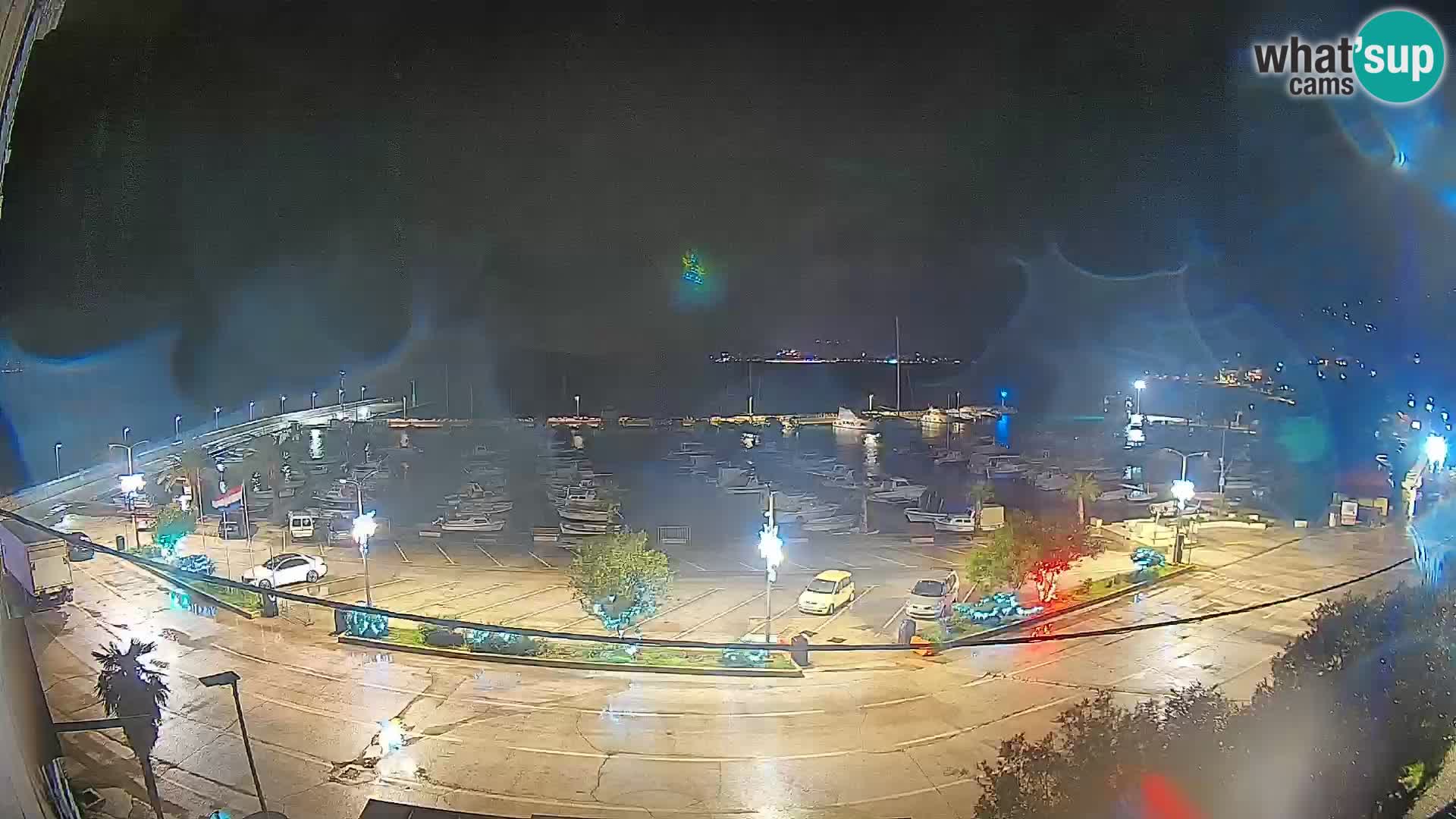 Spletna kamera Orebić Riva – Trajekt za Korčulo v živo