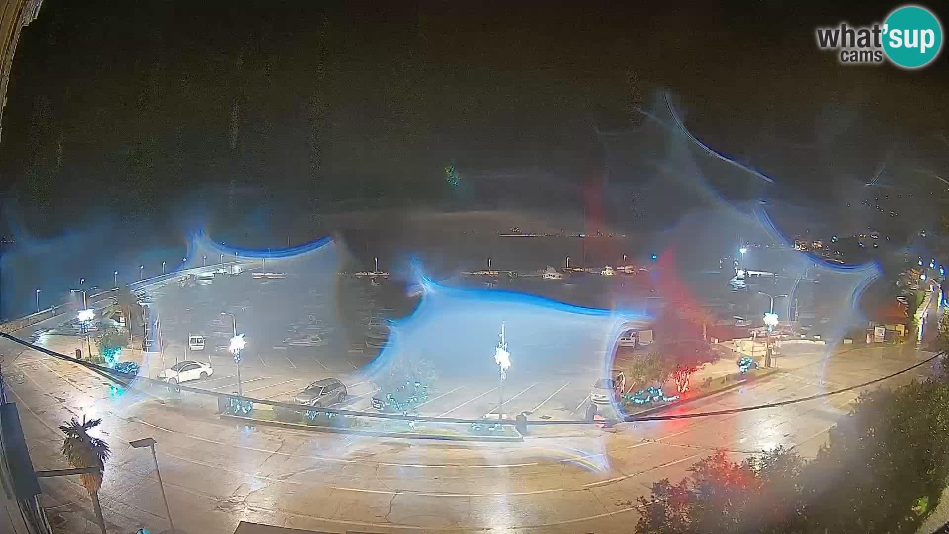 Spletna kamera Orebić Riva – Trajekt za Korčulo v živo