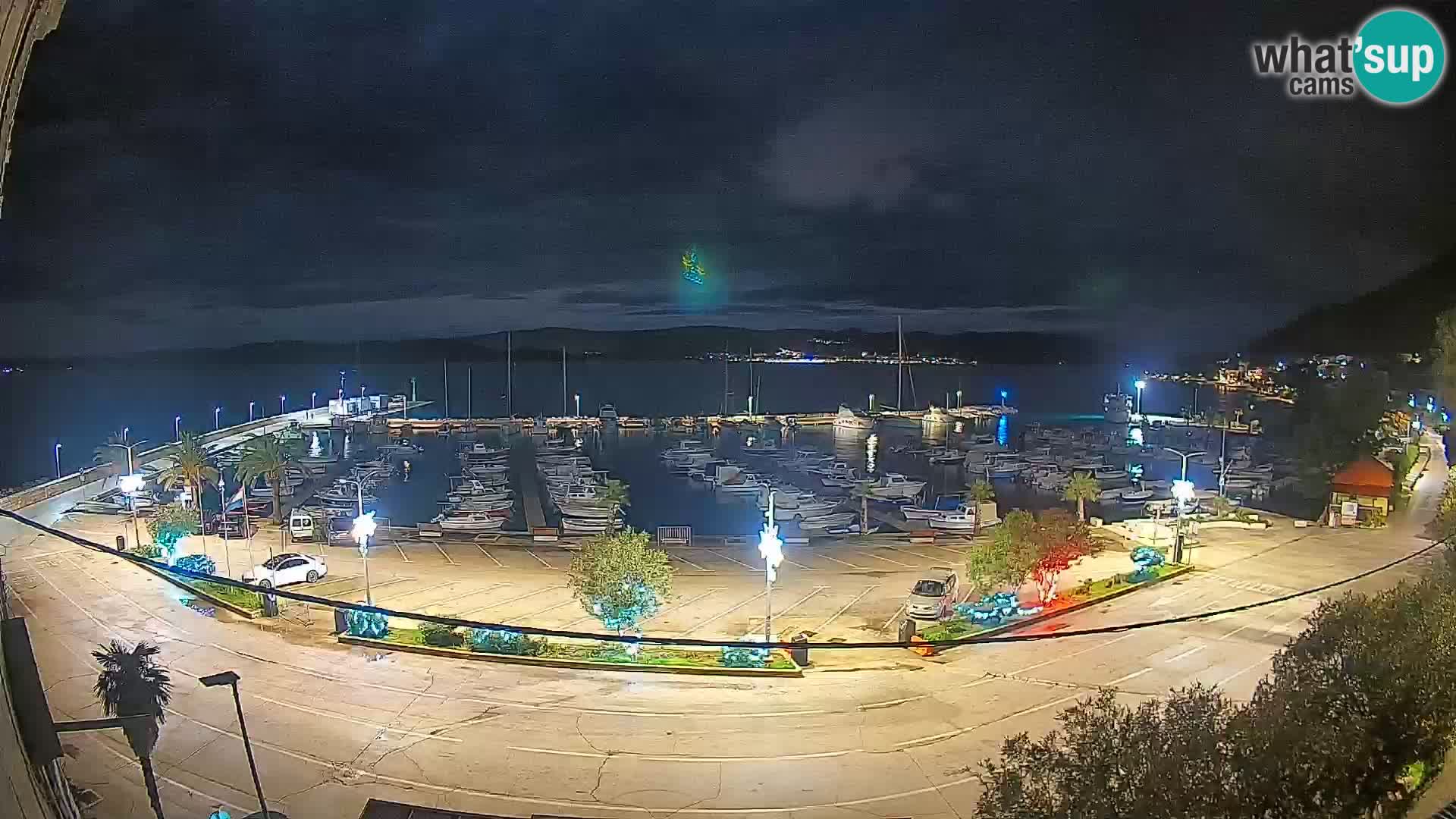 Webcam Orebić Riva – Ferry to Korčula Live