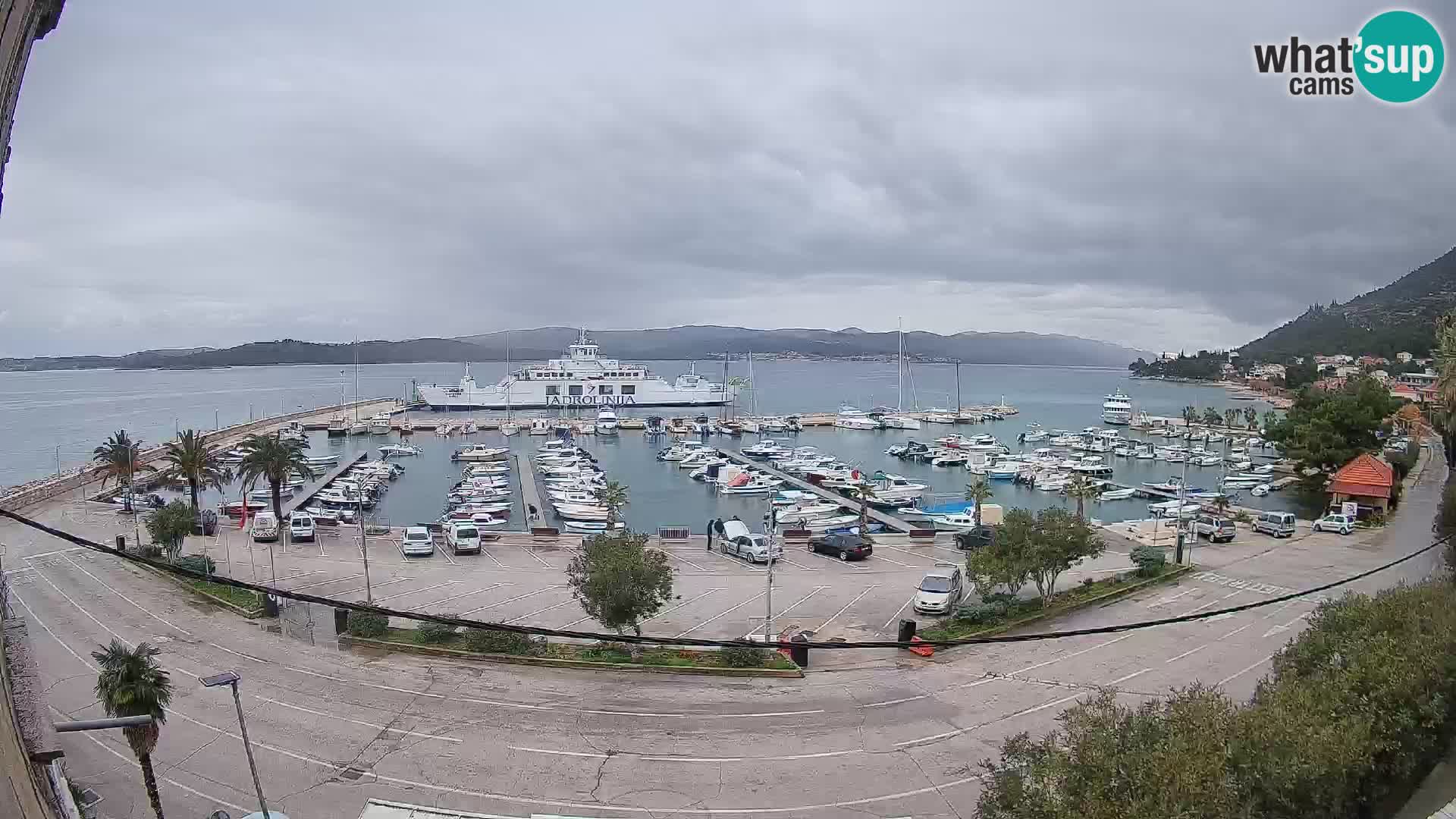 Webcam Sabbioncello Riva – Traghetto per Curzola in diretta