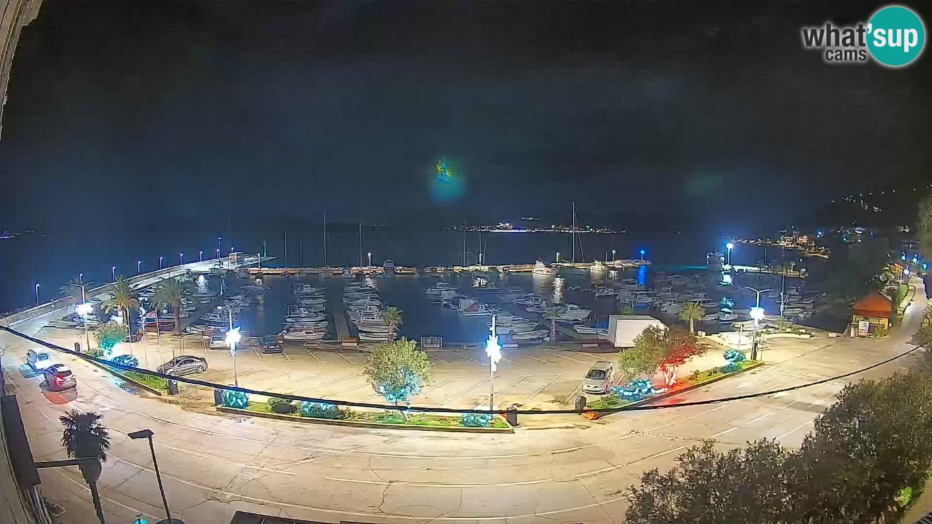 Webcam Orebić Uferpromenade – Fähre nach Korčula Live