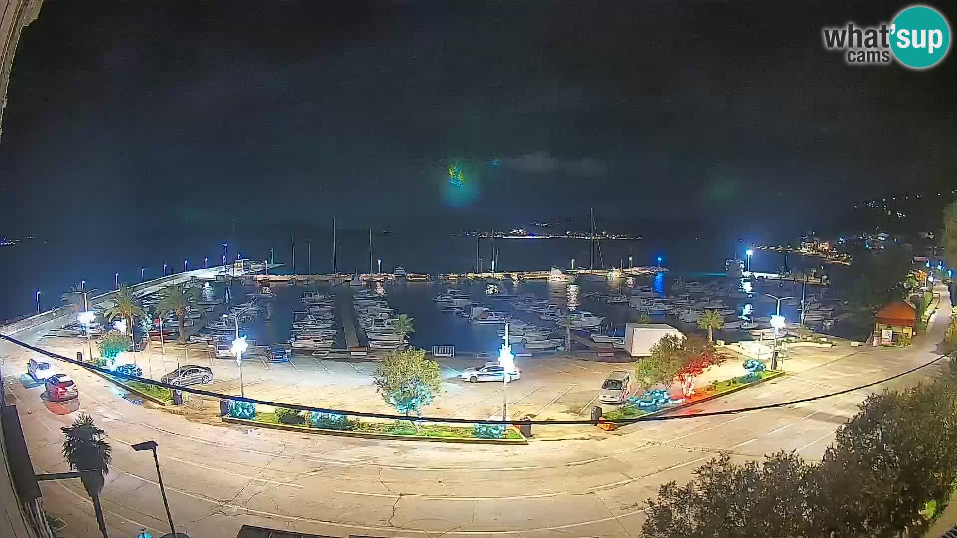Webcam Orebić Riva – Ferry a Korčula en vivo
