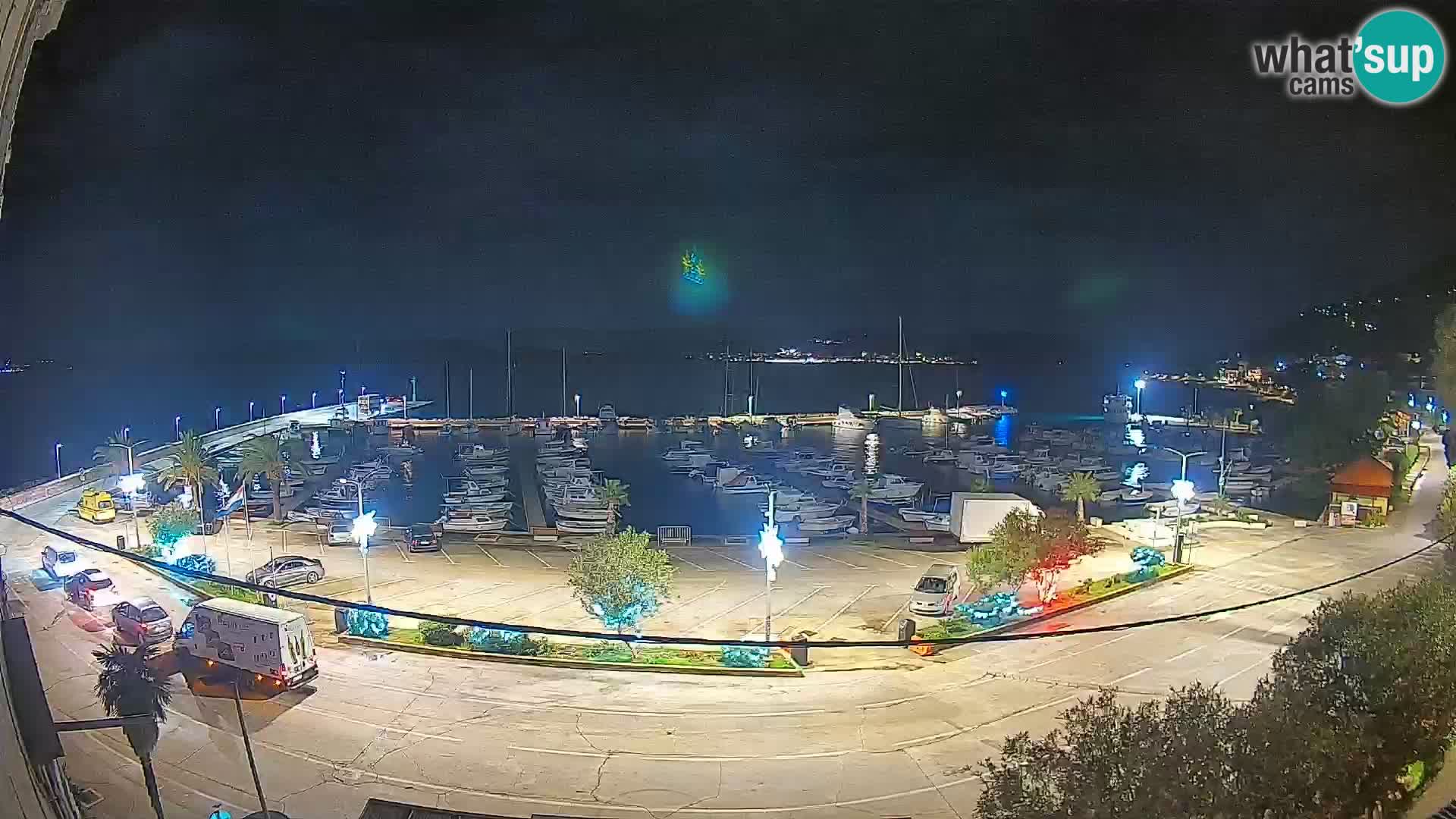 Webcam Orebić Riva – Ferry vers Korčula en direct