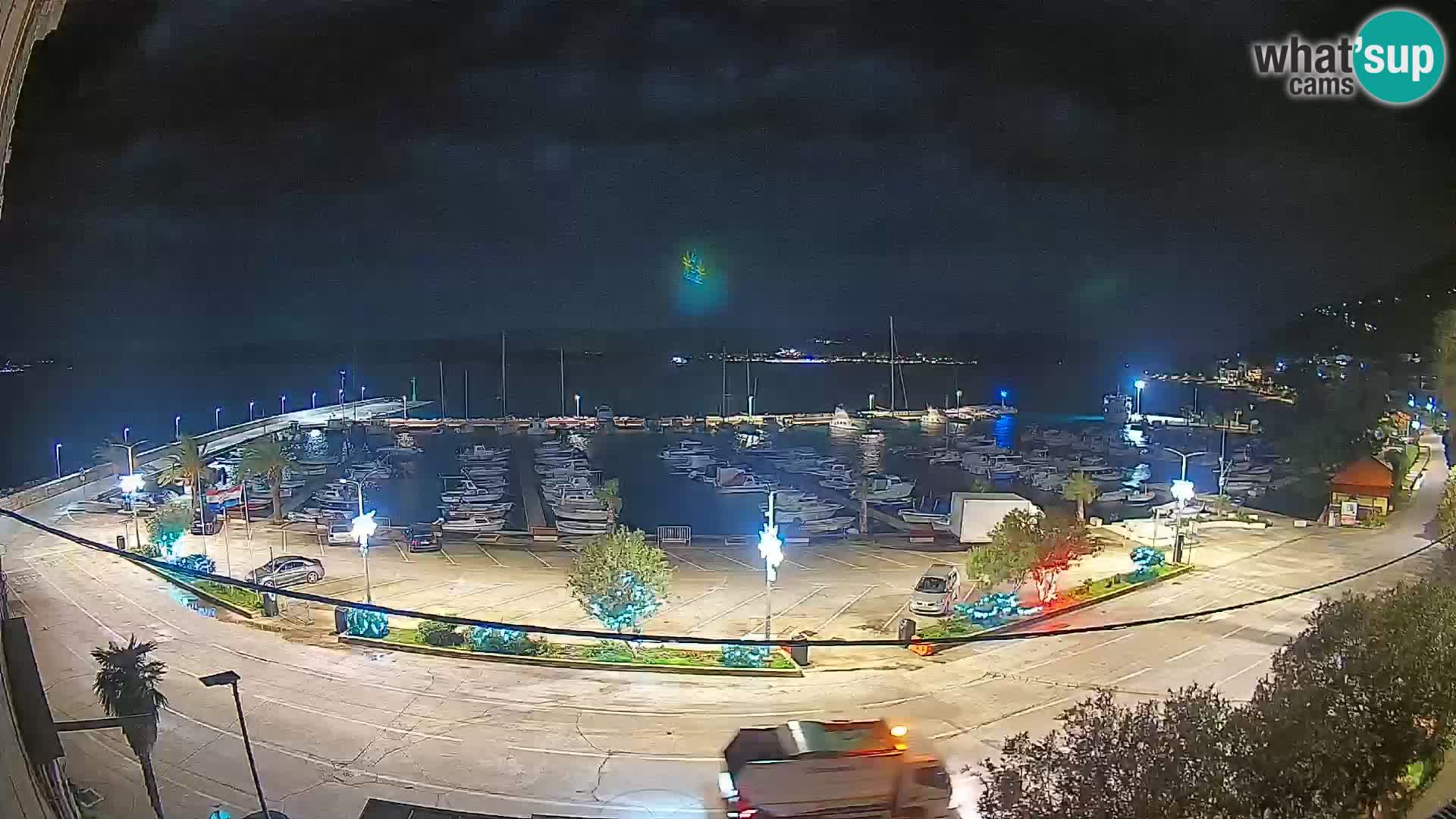 Webcam Orebić Riva – Ferry vers Korčula en direct