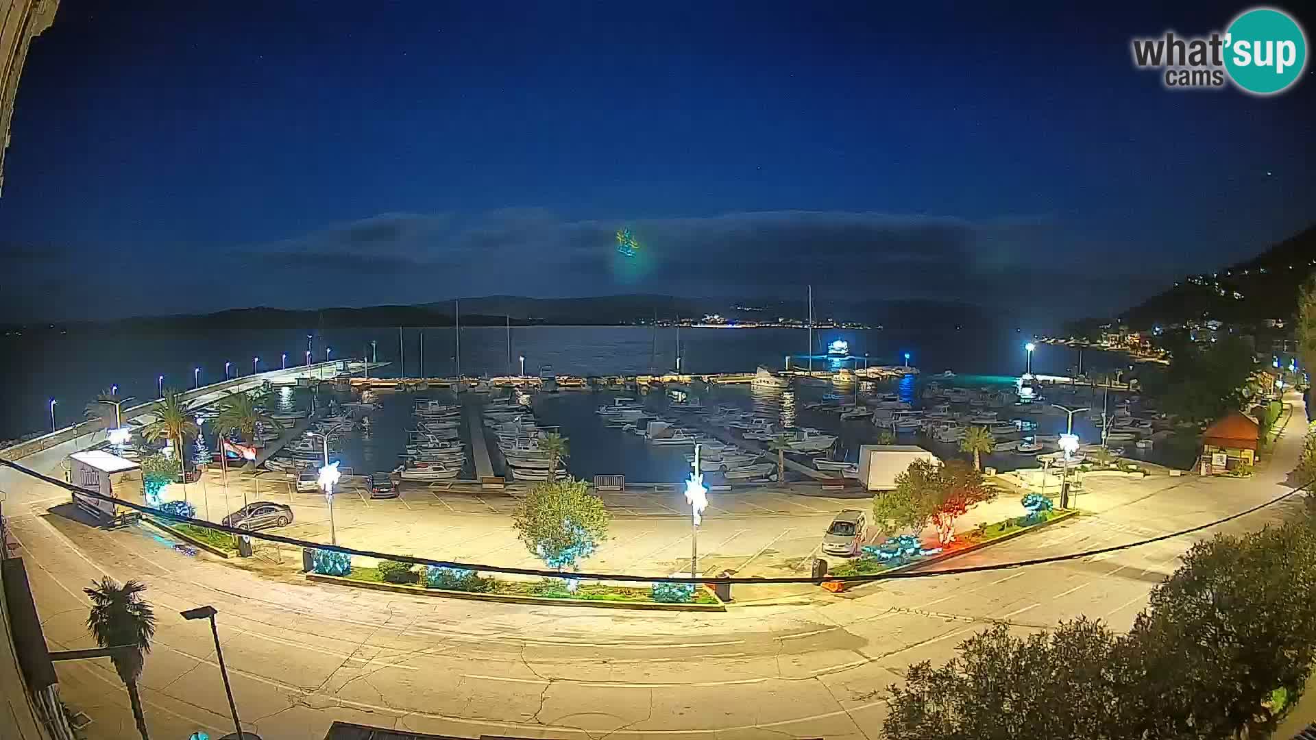 Webcam Orebić Uferpromenade – Fähre nach Korčula Live