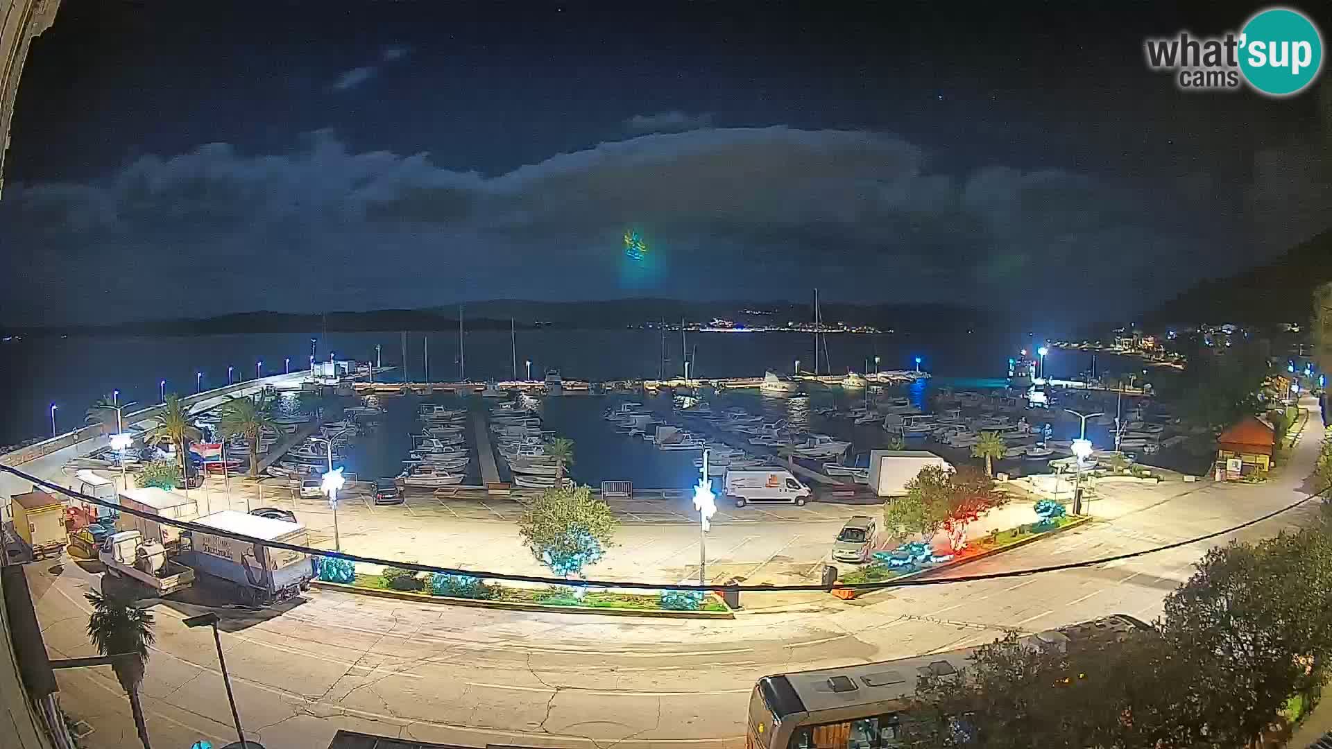 Webcam Orebić Riva – Ferry vers Korčula en direct