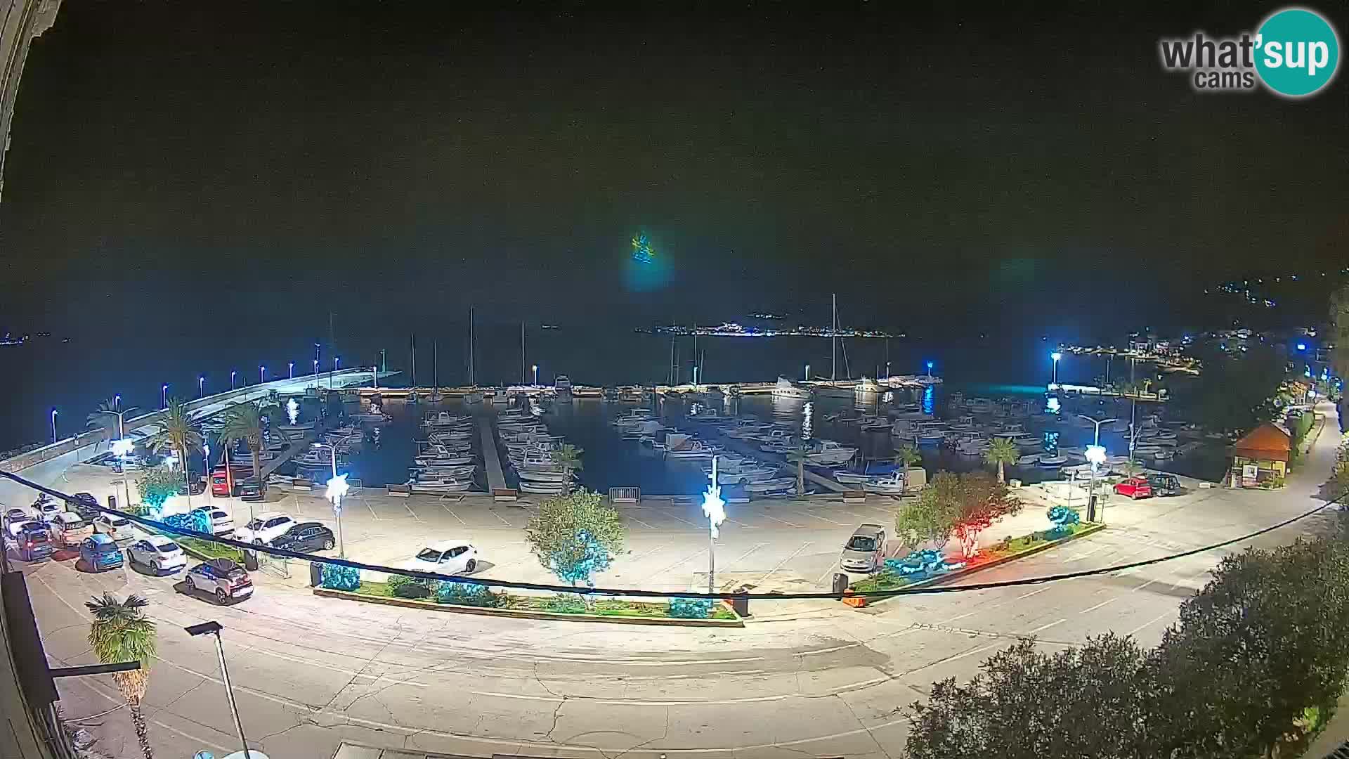 Webcam Orebić Riva – Ferry to Korčula Live