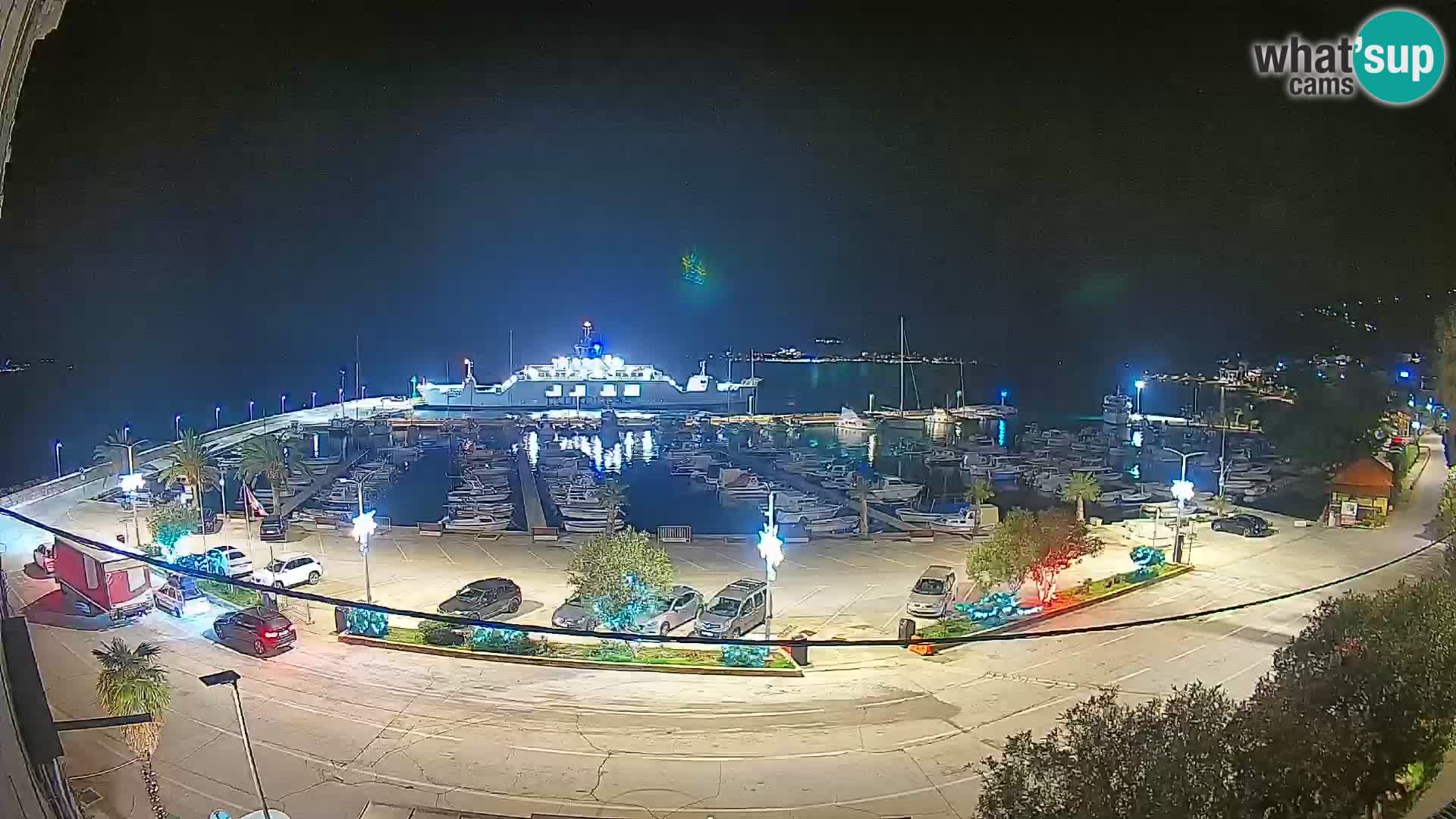 Webcam Orebić Riva – Ferry to Korčula Live