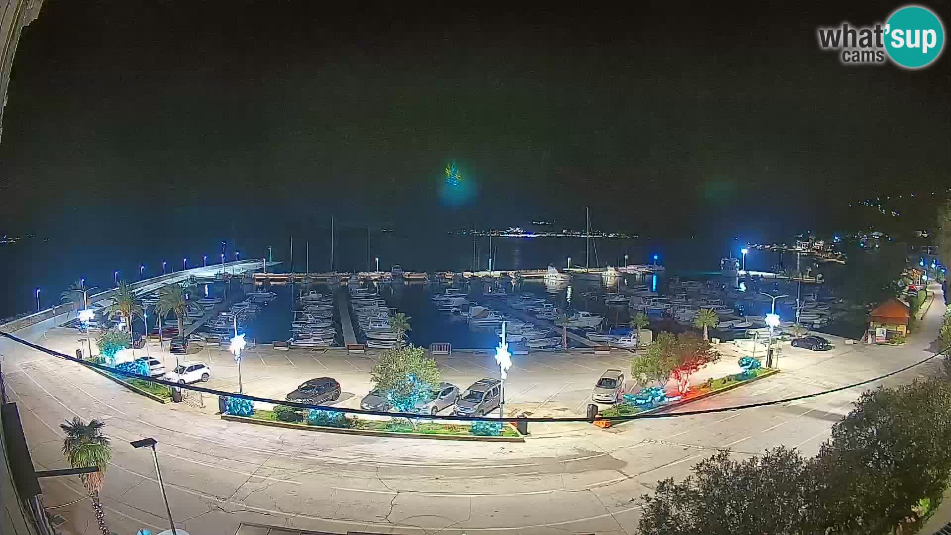 Webcam Orebić Riva – Ferry to Korčula Live