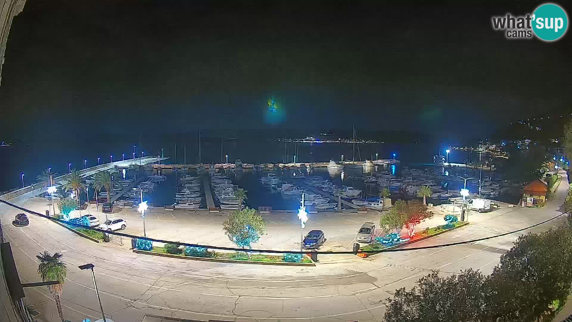 Webcam Orebić Uferpromenade – Fähre nach Korčula Live