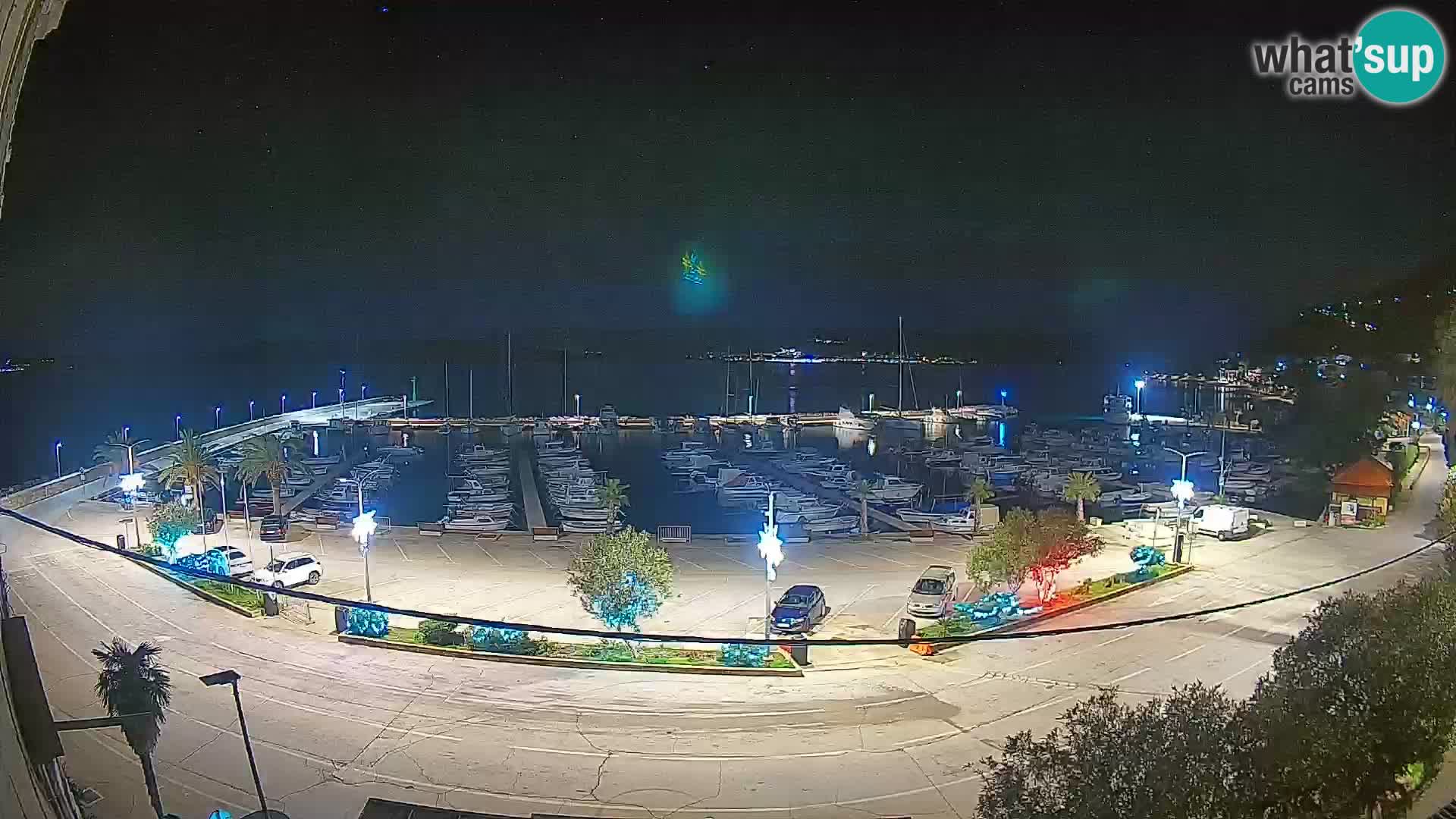 Webcam Orebić Riva – Ferry to Korčula Live