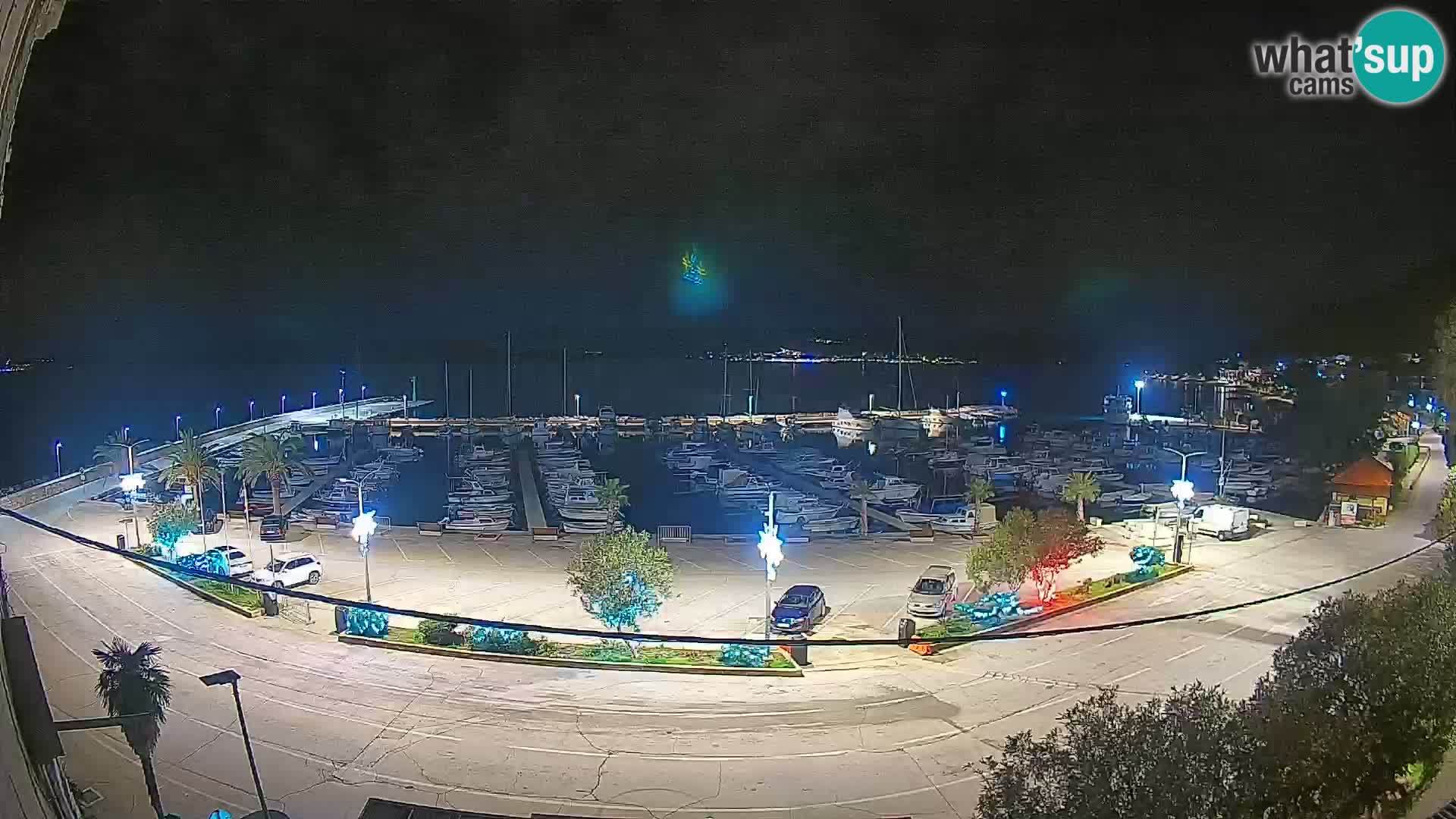 Webcam Orebić Riva – Ferry to Korčula Live