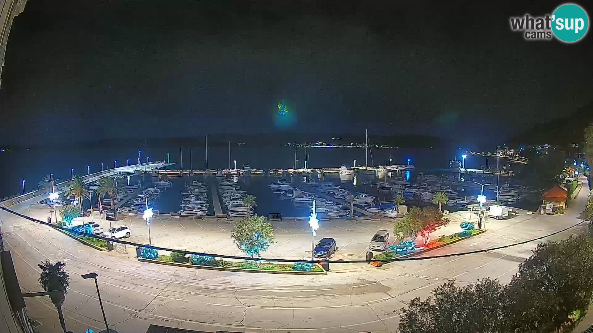 Webcam Orebić Riva – Ferry to Korčula Live