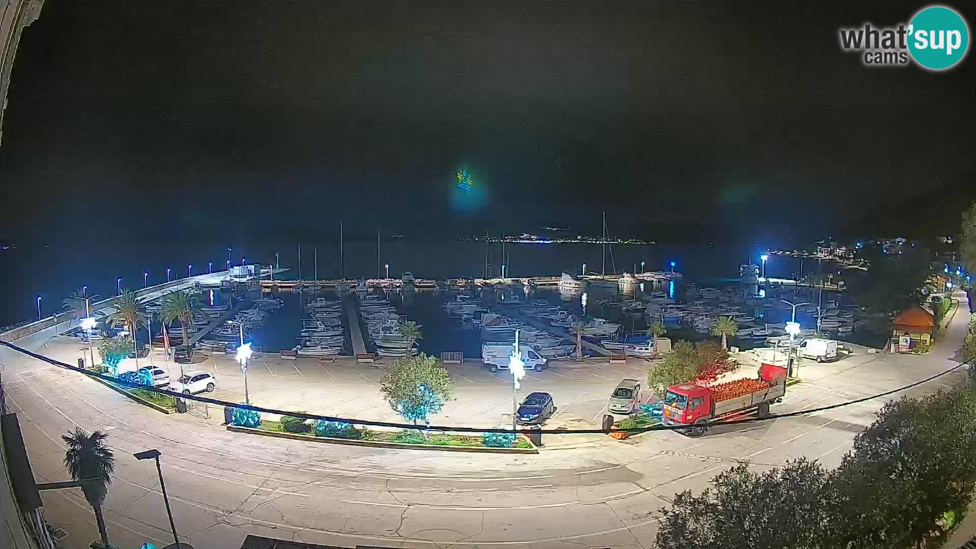 Webcam Orebić Riva – Ferry a Korčula en vivo