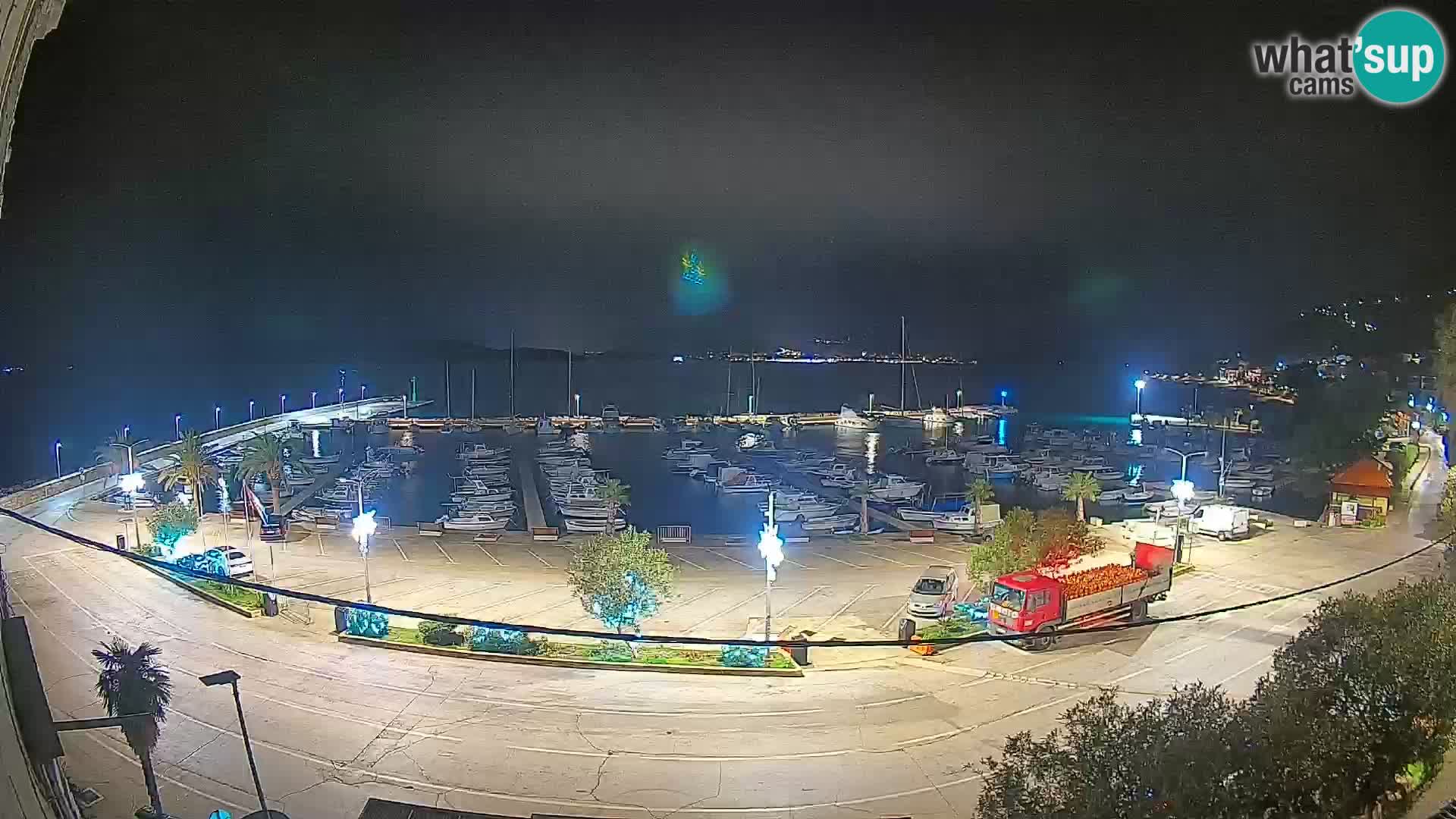 Webcam Orebić Riva – Ferry vers Korčula en direct