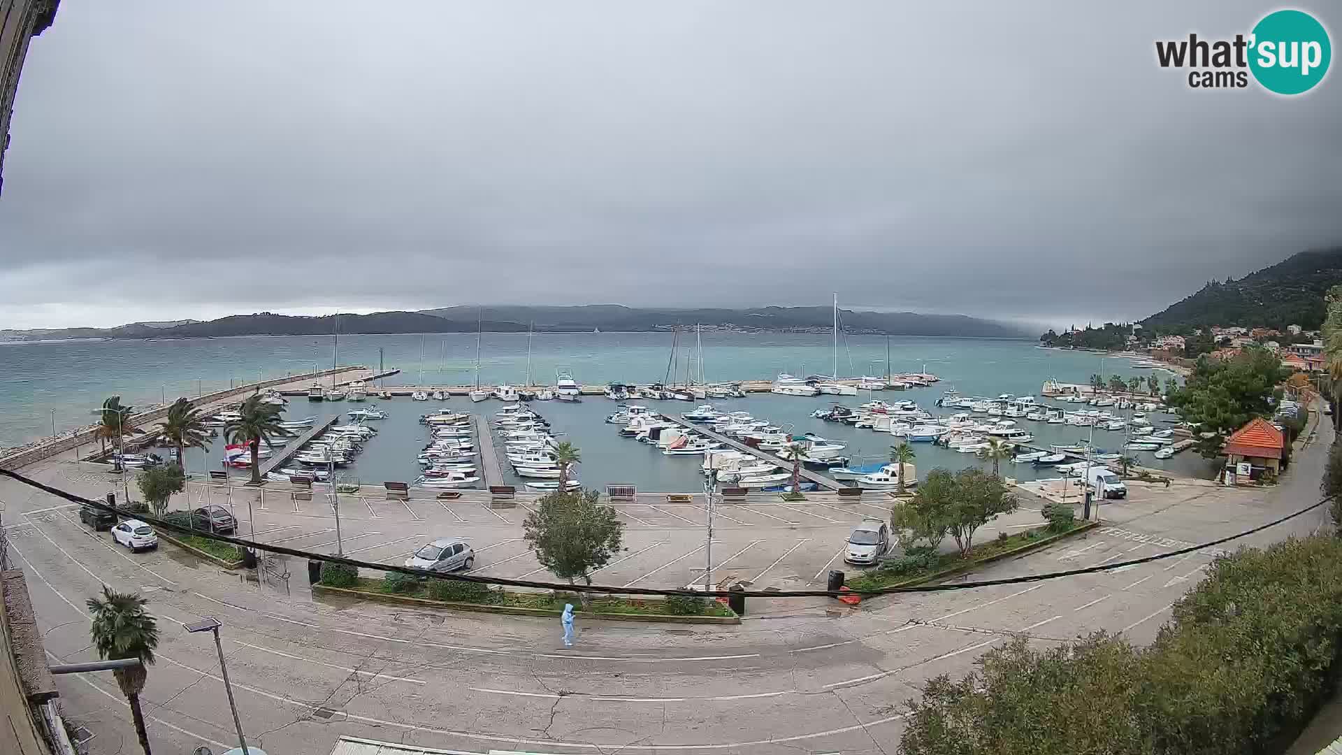 Webcam Orebić Riva – Ferry a Korčula en vivo