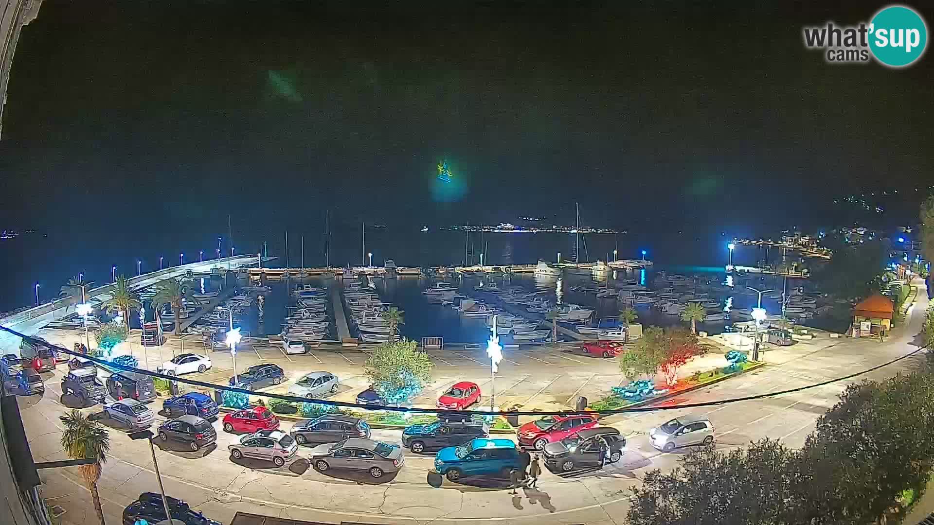 Webcam Orebić Riva – Ferry a Korčula en vivo