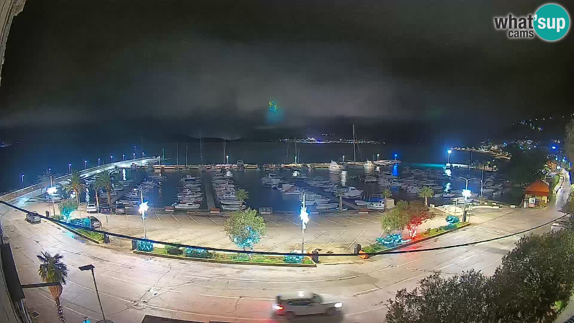 Webcam Orebić Riva – Ferry a Korčula en vivo