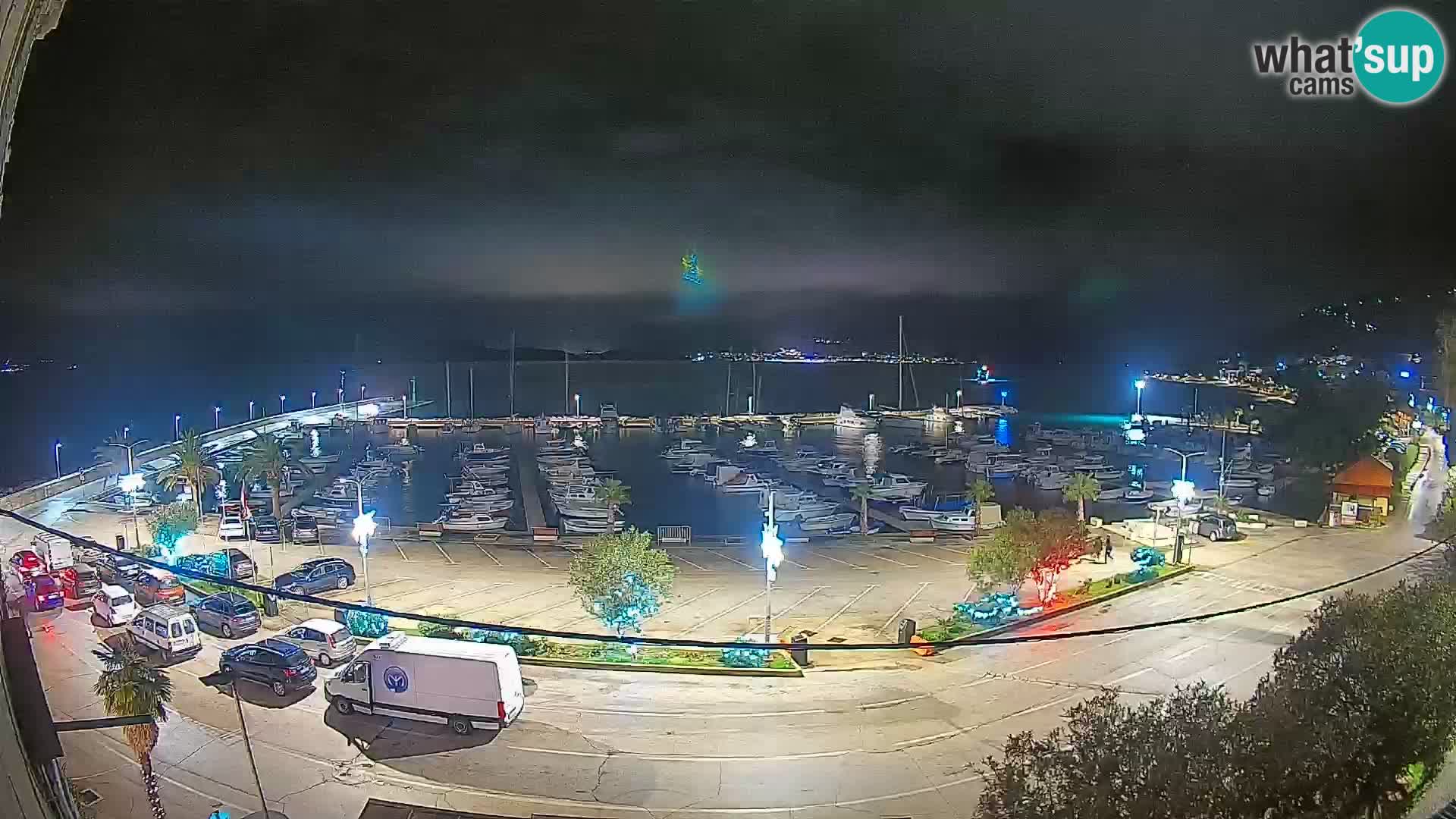 Webcam Orebić Riva – Ferry vers Korčula en direct