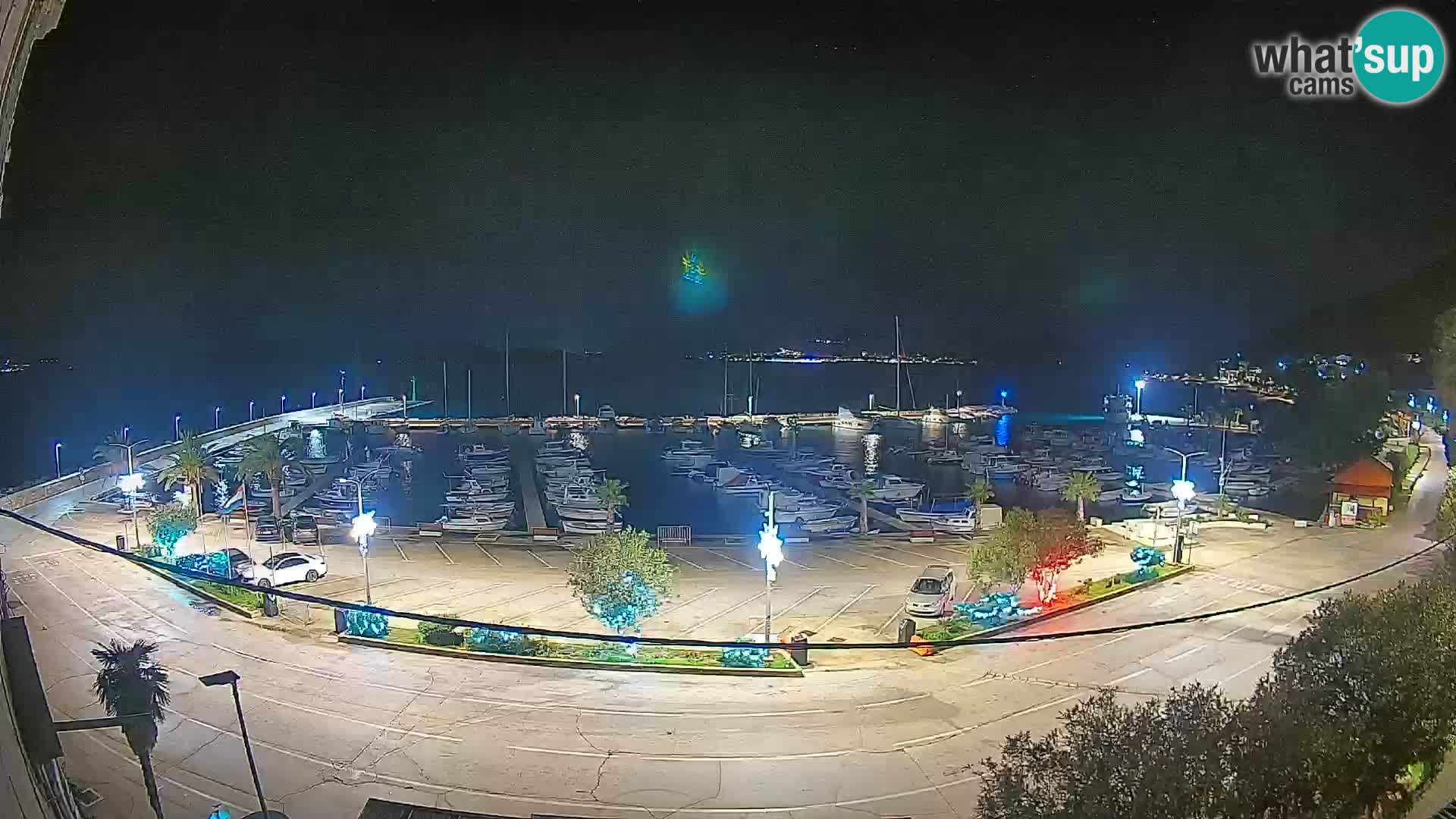 Webcam Orebić Riva – Ferry to Korčula Live