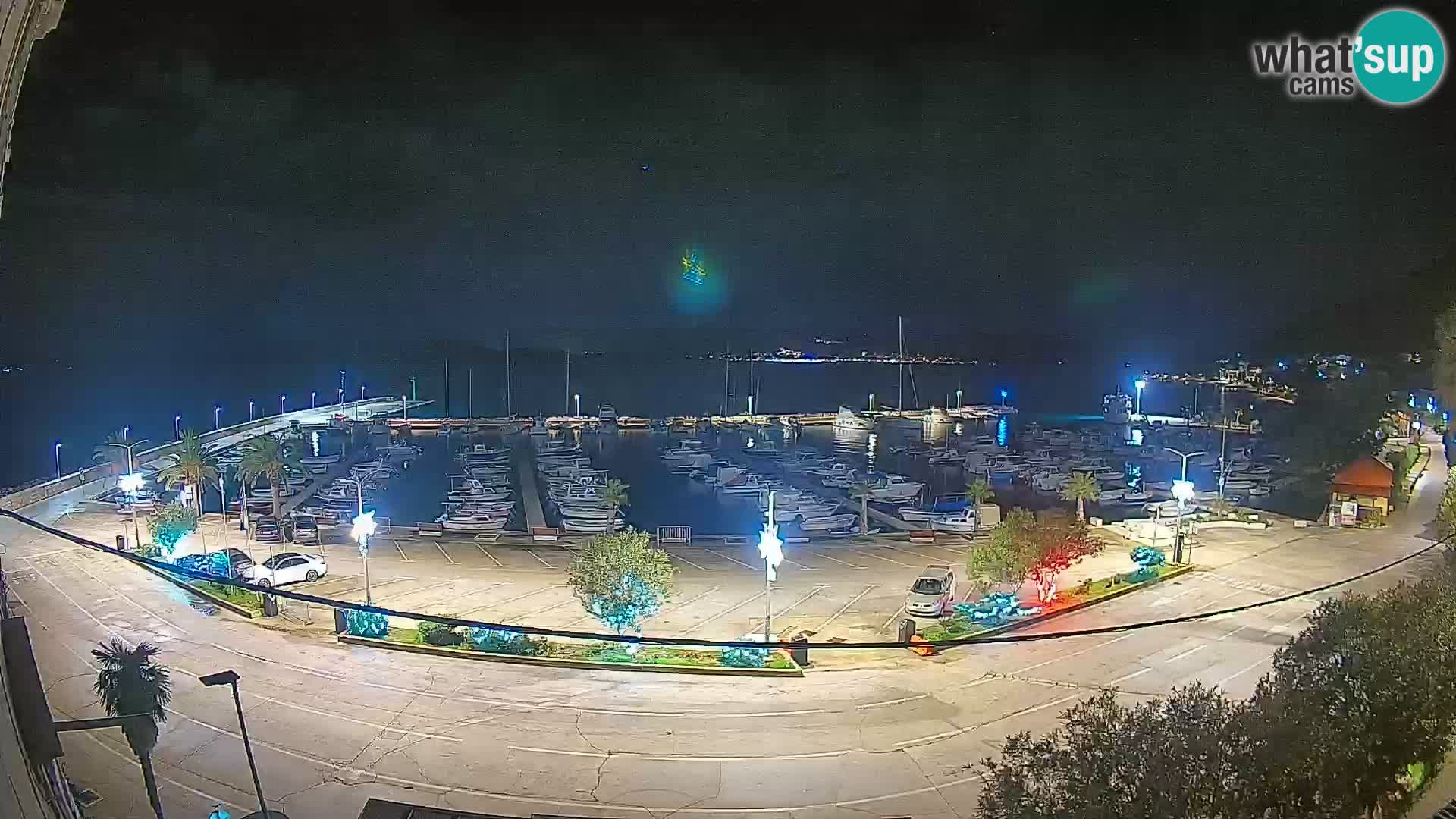 Webcam Orebić Riva – Ferry to Korčula Live