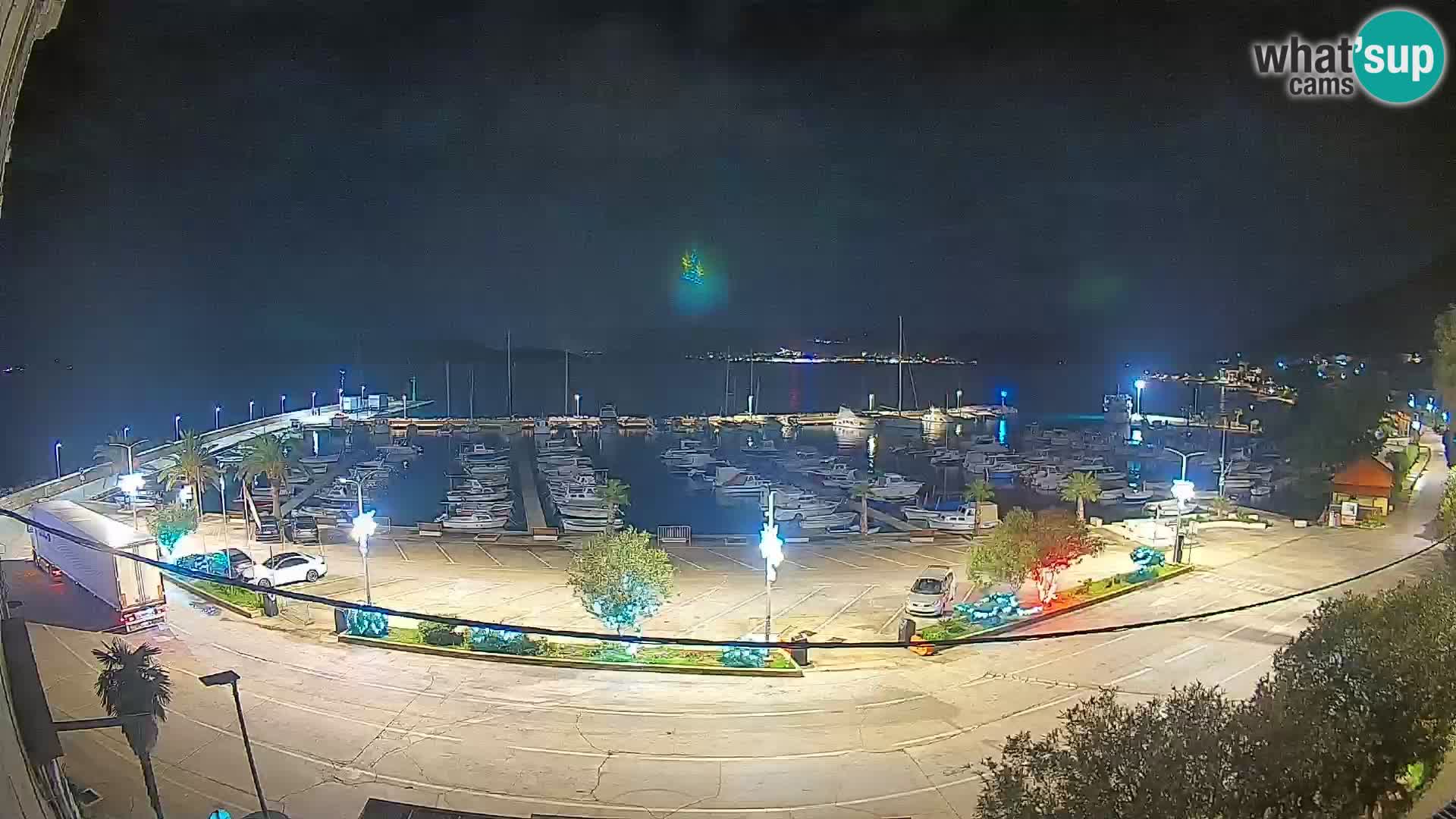 Webcam Orebić Riva – Ferry a Korčula en vivo