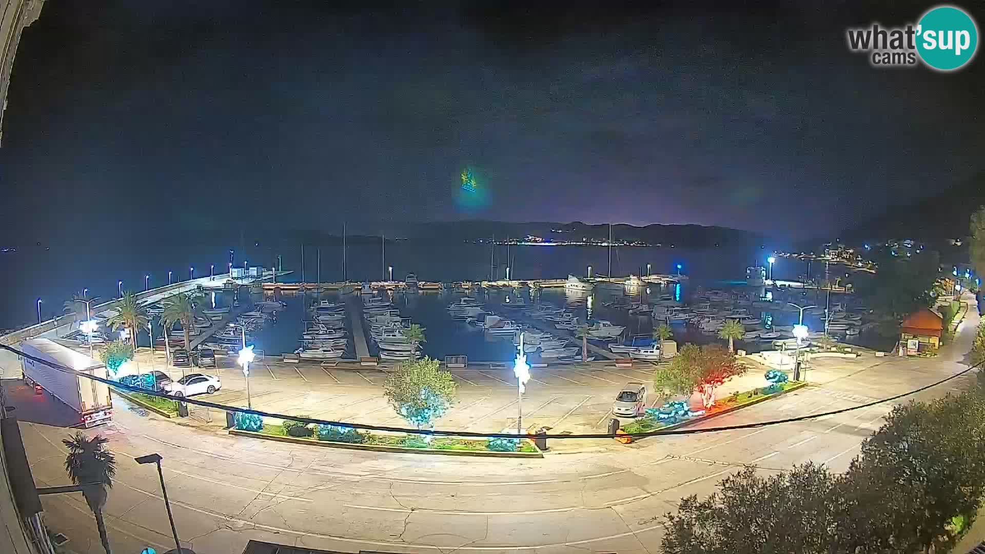 Webcam Orebić Riva – Ferry to Korčula Live