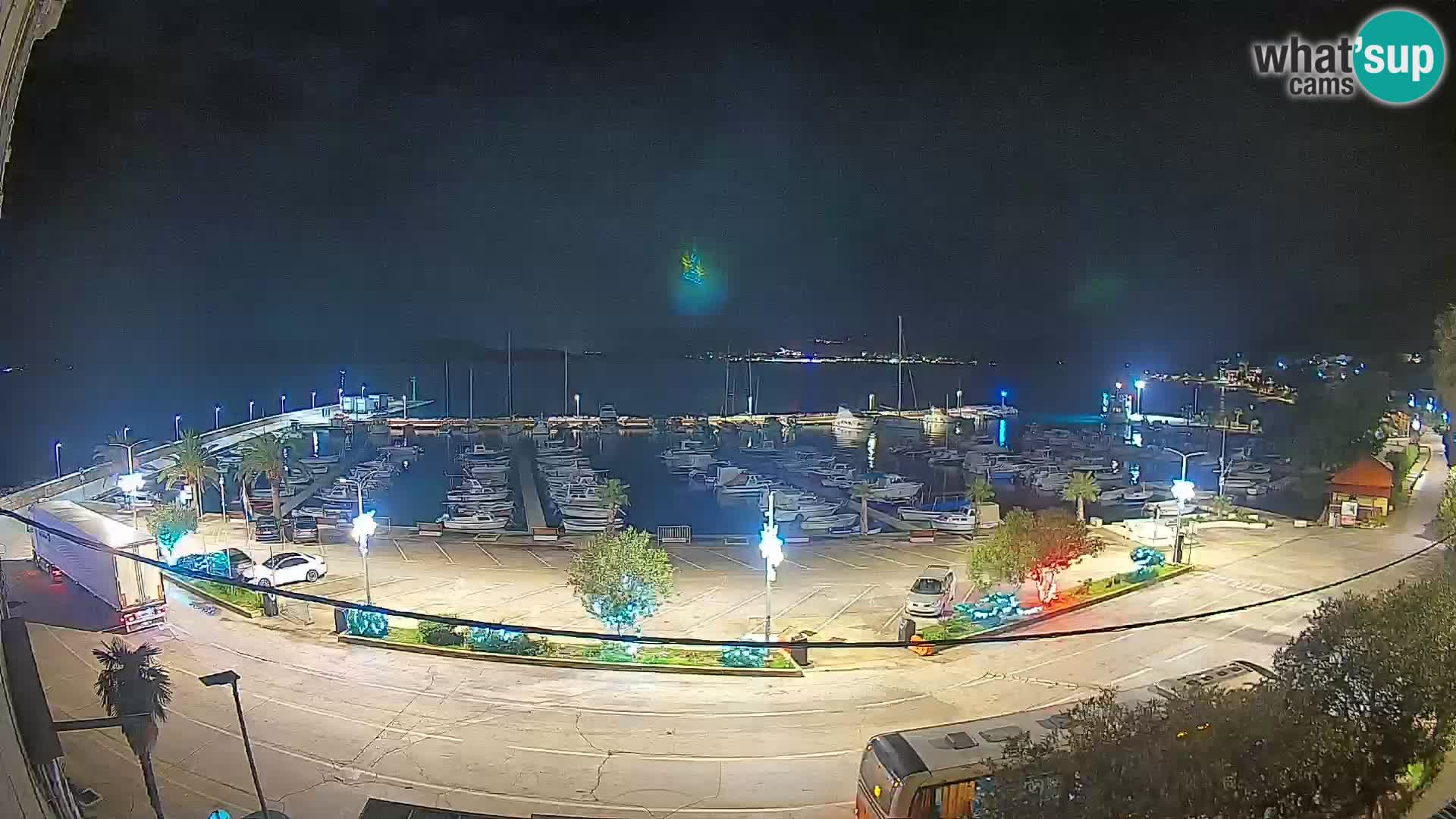 Webcam Orebić Riva – Ferry to Korčula Live