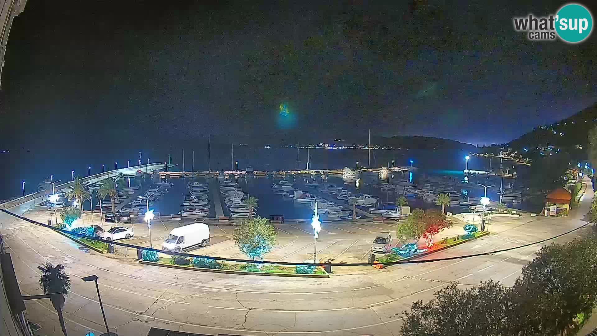 Webcam Orebić Riva – Ferry a Korčula en vivo