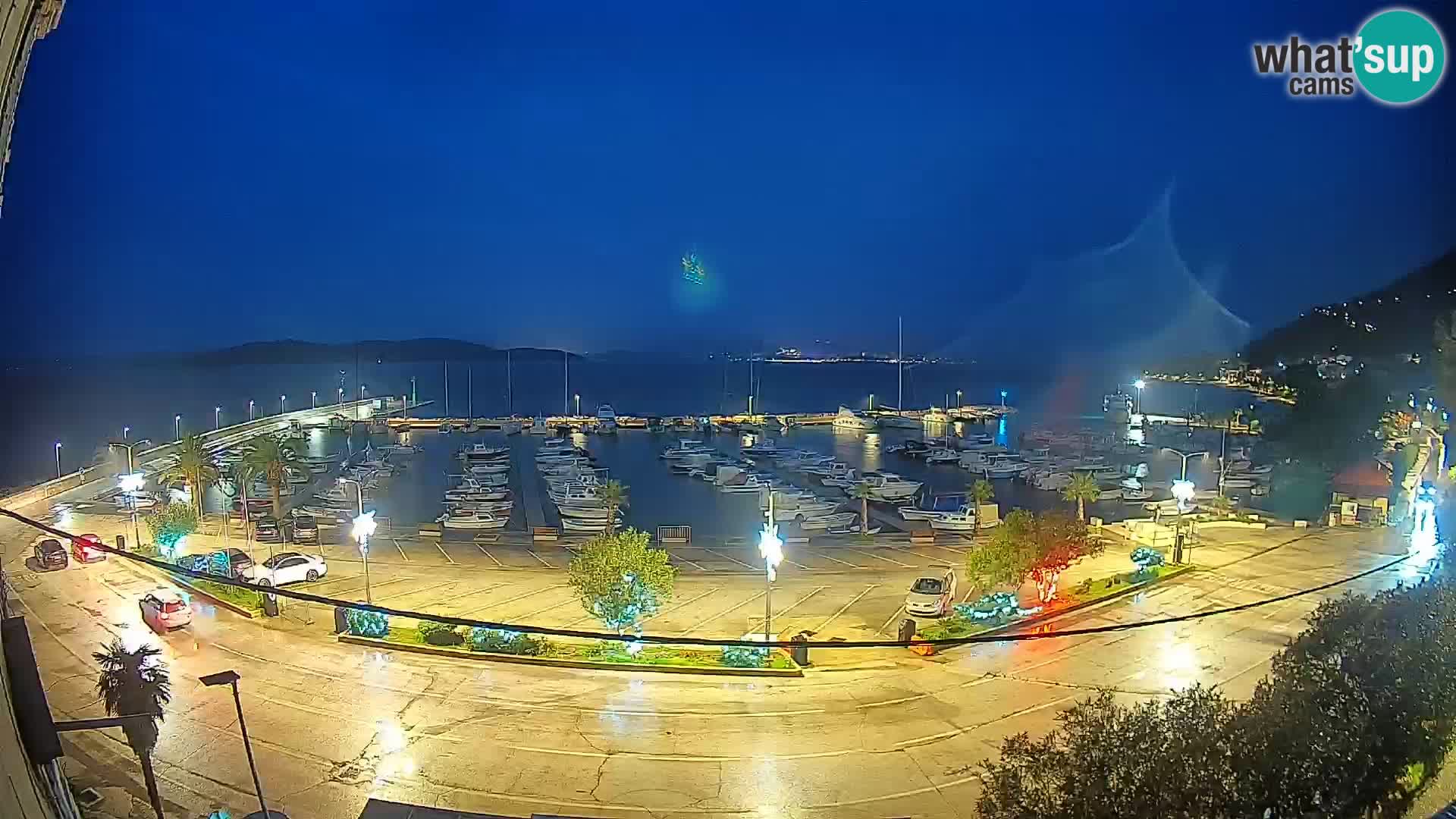 Webcam Orebić Riva – Ferry to Korčula Live