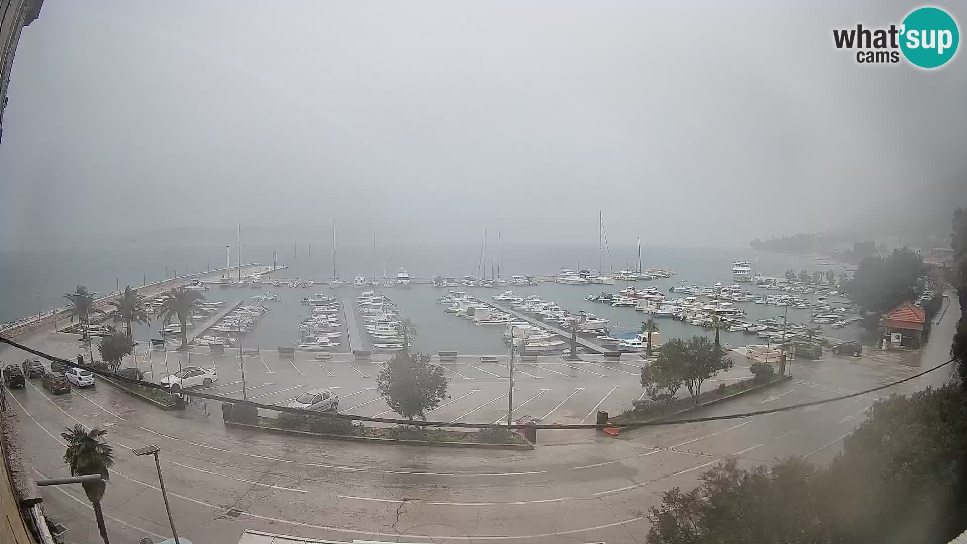 Spletna kamera Orebić Riva – Trajekt za Korčulo v živo