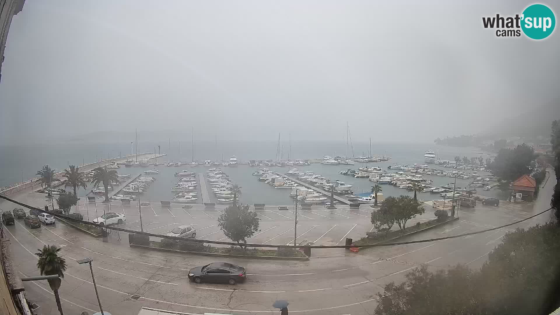 Webcam Orebić Uferpromenade – Fähre nach Korčula Live