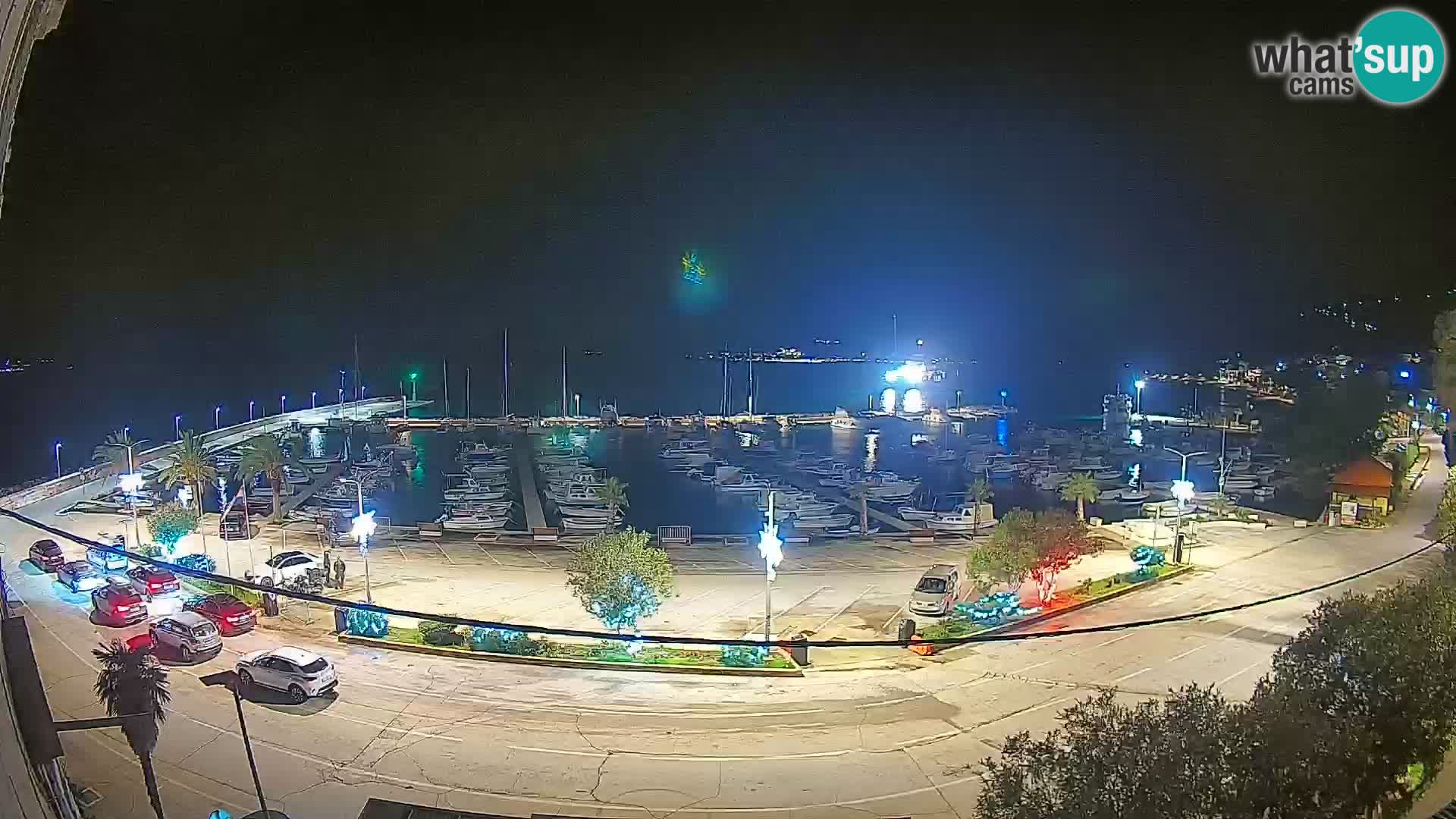 Webcam Orebić Riva – Ferry vers Korčula en direct