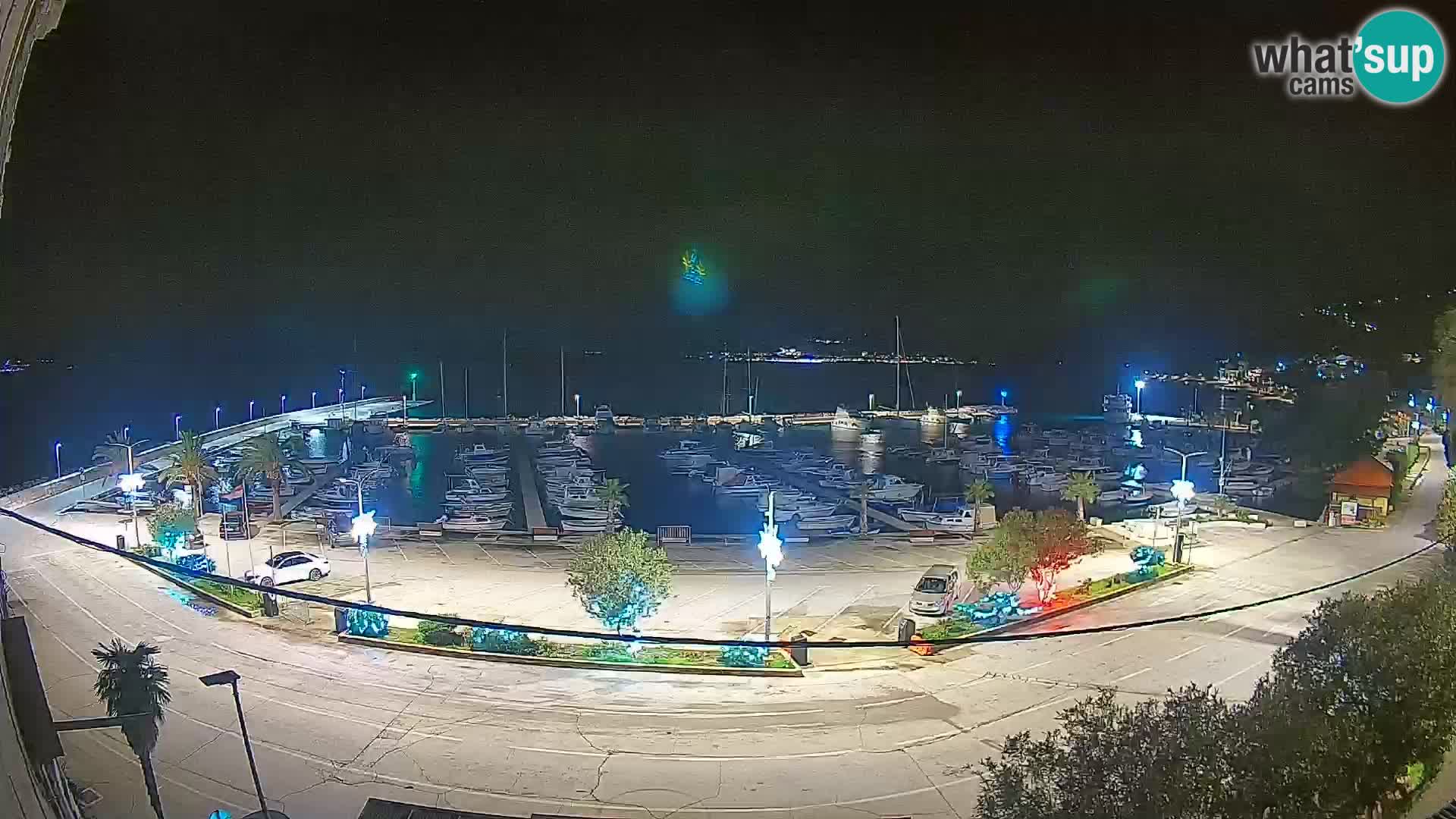 Webcam Orebić Riva – Ferry vers Korčula en direct