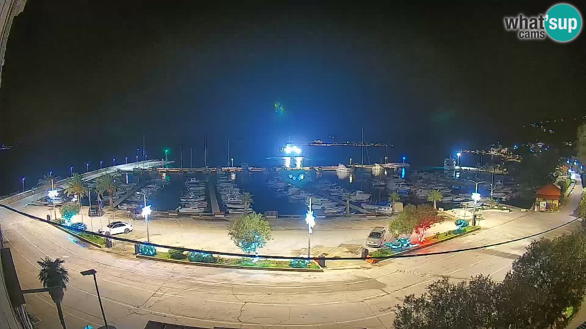 Webcam Orebić Uferpromenade – Fähre nach Korčula Live