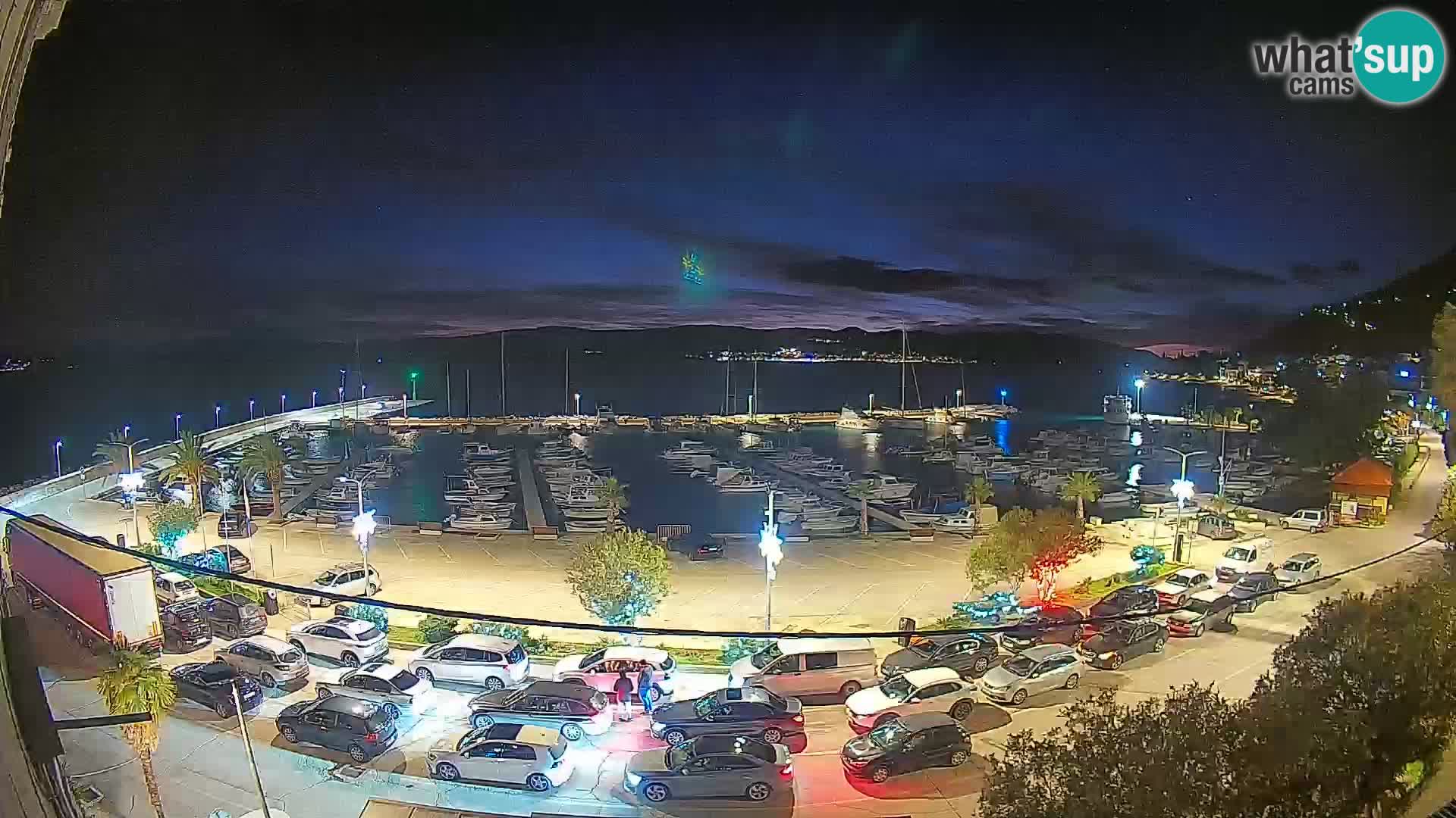 Webcam Orebić Riva – Ferry vers Korčula en direct