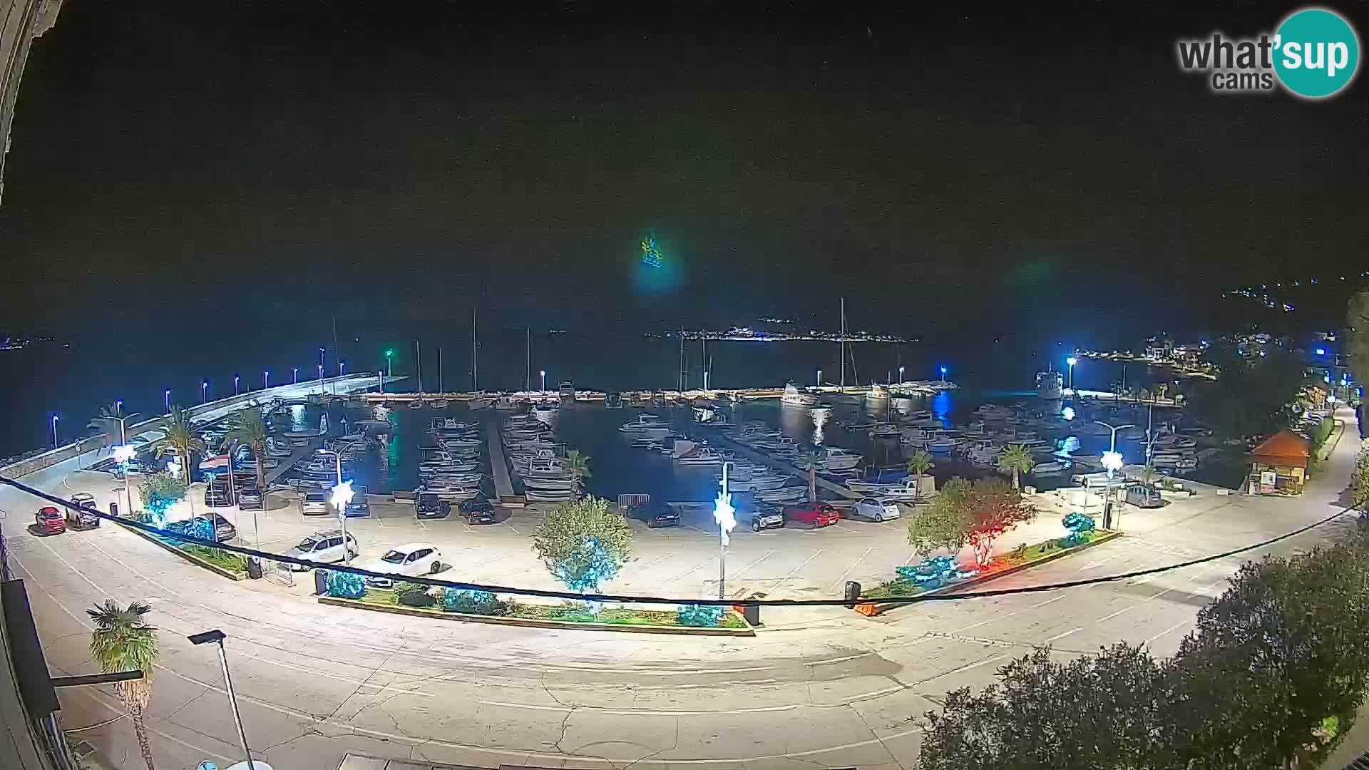 Webcam Orebić Riva – Ferry to Korčula Live