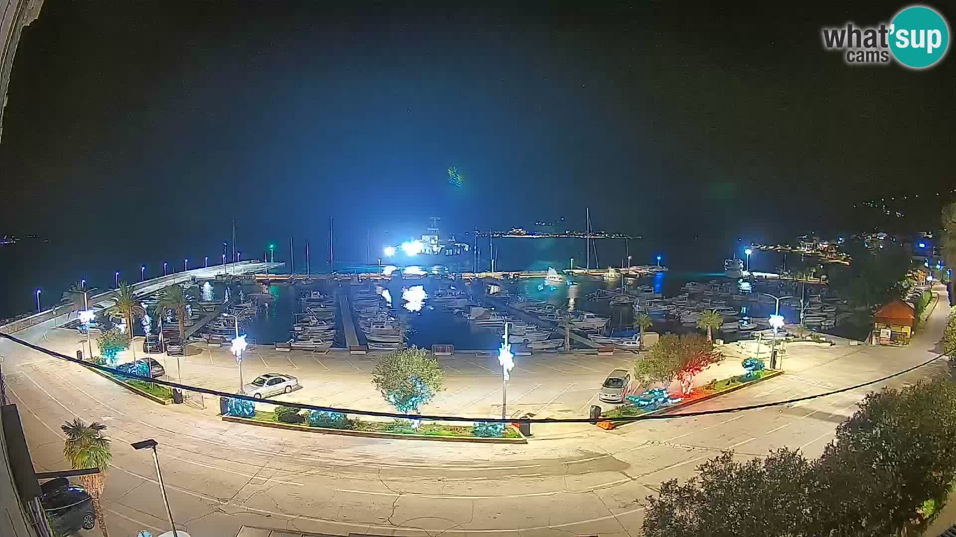 Spletna kamera Orebić Riva – Trajekt za Korčulo v živo