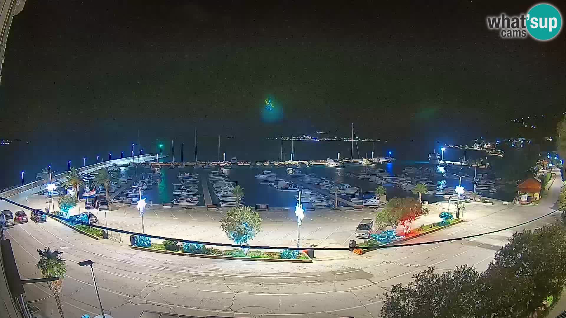 Webcam Orebić Riva – Ferry a Korčula en vivo